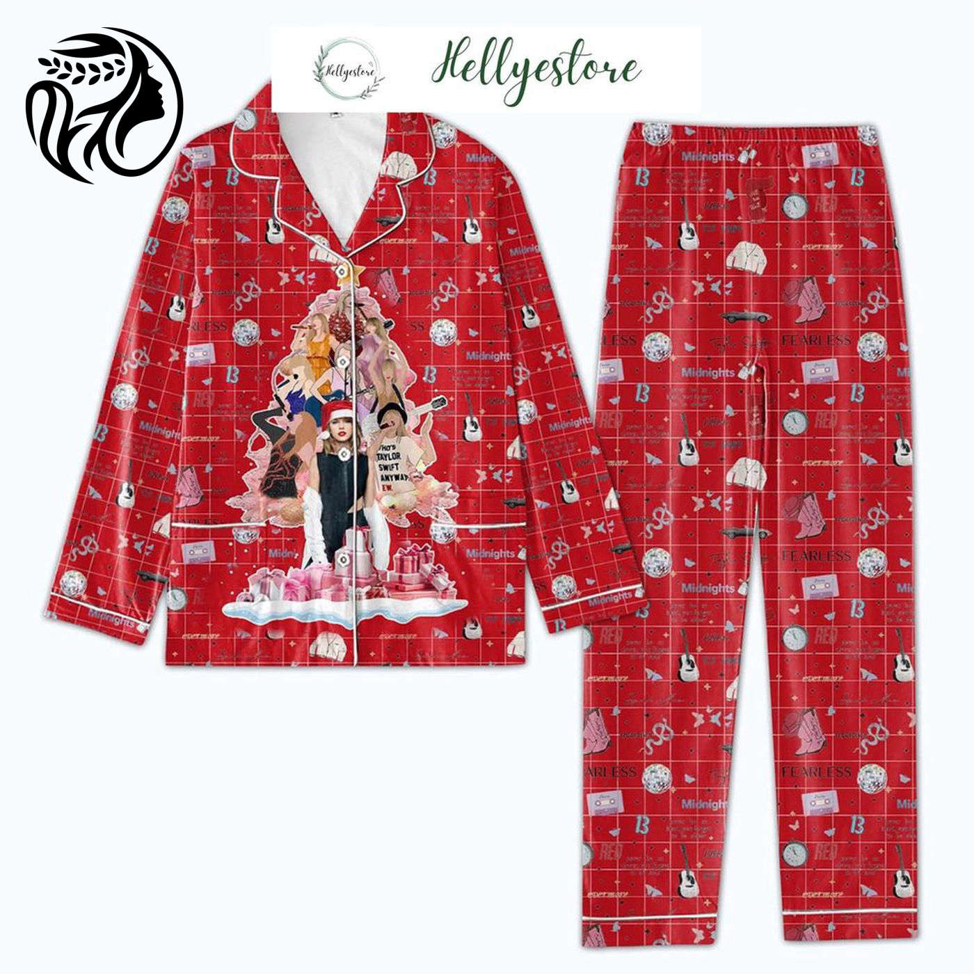 Taylor Swift Fearless Midnights & Eras Tour Pajama Sets – Official Taylor Version