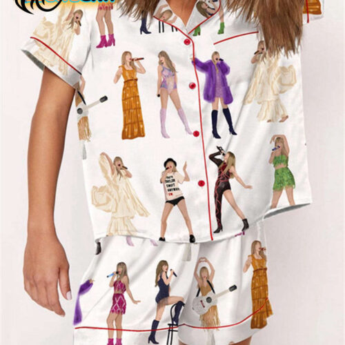 Taylor The Eras Tour Film Pajama Set: Comfy Sleepwear Inspired by Taylor Swift s Iconic Concerts