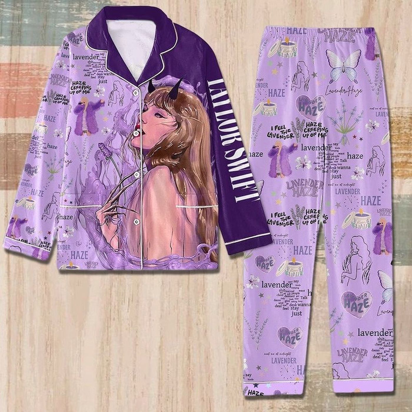 Upgrade Your Style with Taylor Version Pajama Set – Trendy & Comfortable Sleepwear
