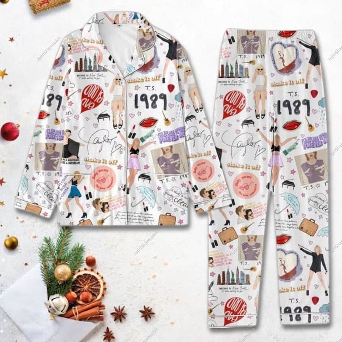 Experience Taylor Version Pajamas Set: Comfortable & Stylish Sleepwear