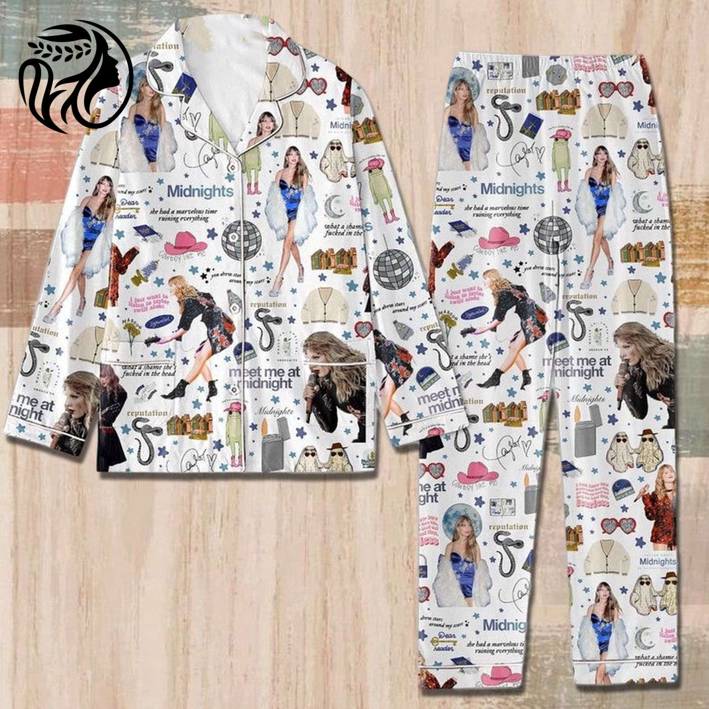Taylor Version Pajama Set for Women – The Eras Tour: Stylish & Comfortable Sleepwear