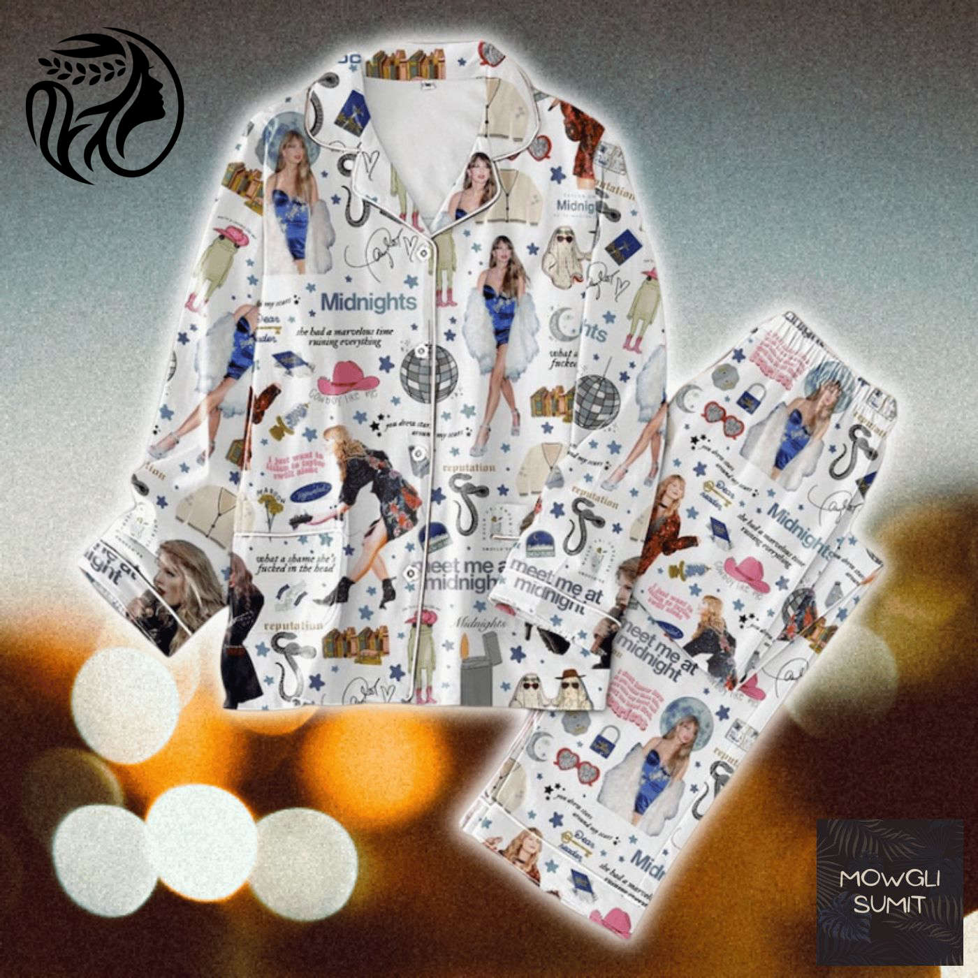 Taylor Version Pajamas Set: Embrace the Eras Tour Style with this Stylish & Comfy Pajama Set!