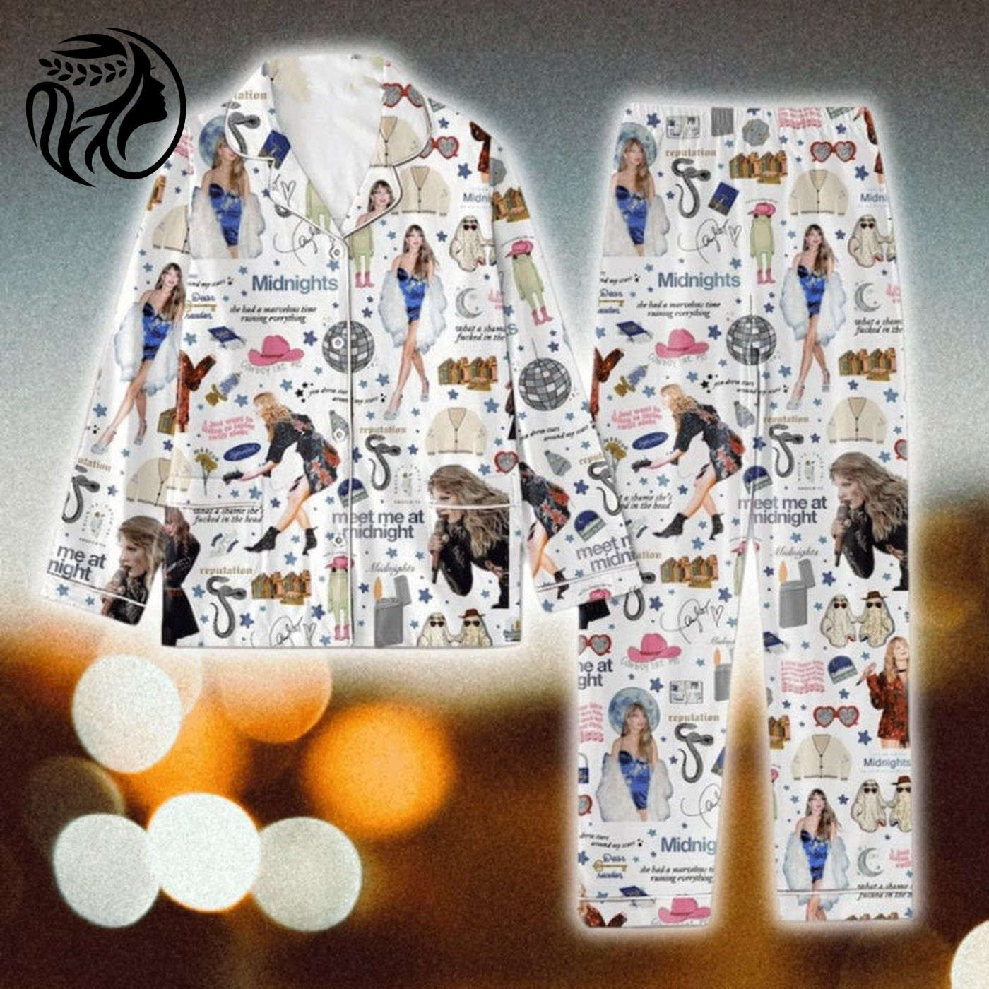 Taylor Version Pajamas Sets: The Eras Tour 2023 Party & Christmas – Shop Now!