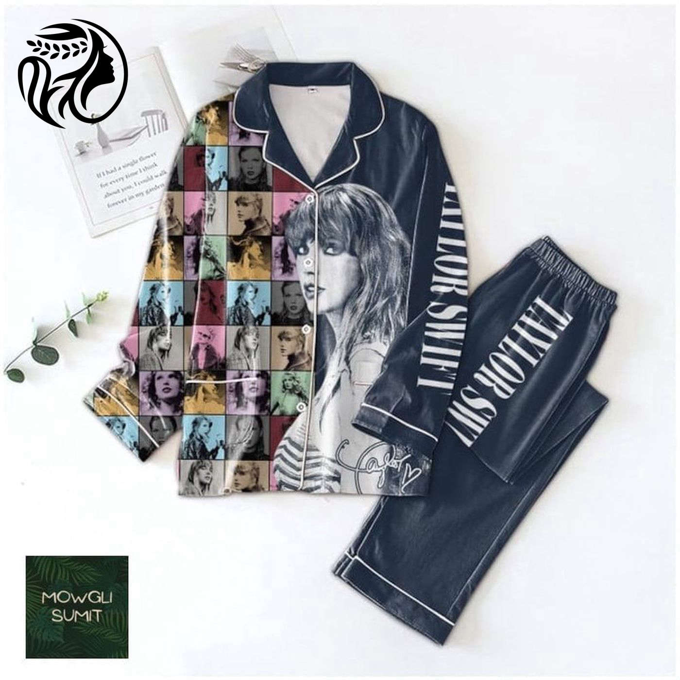 Taylor Version s All Hit Album Eras Tour Pajamas Set – Get Comfy with Taylor Version Pajamas!