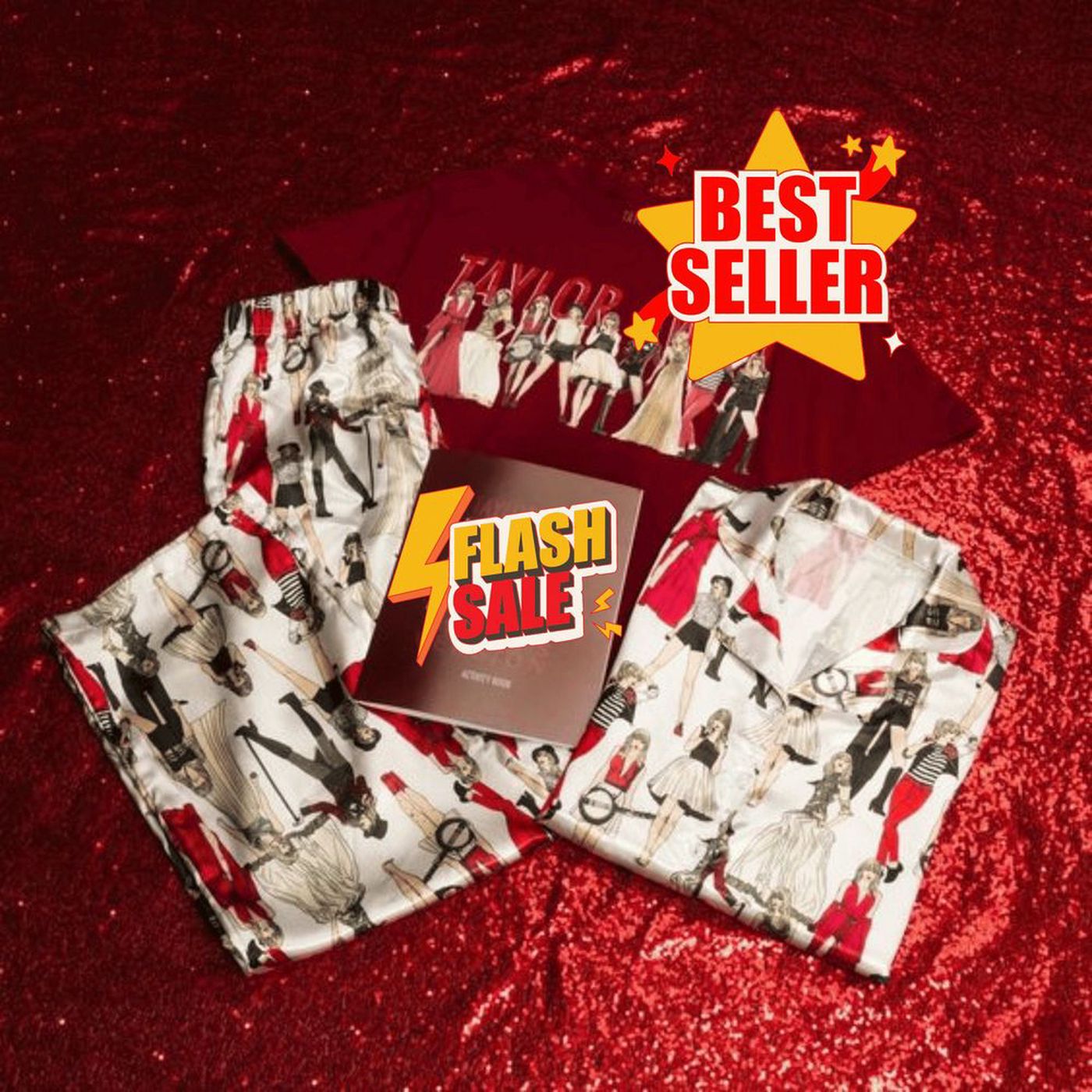 Taylor Version Pajamas Set: The Eras Tour & Christmas Collection