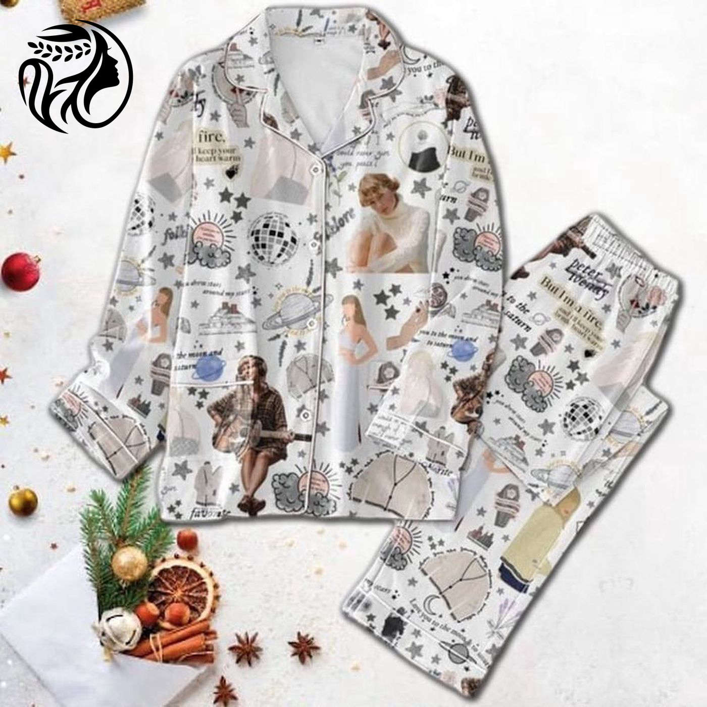 Taylor Version Tour Pajamas Set: Perfect Party Style for Every Era!