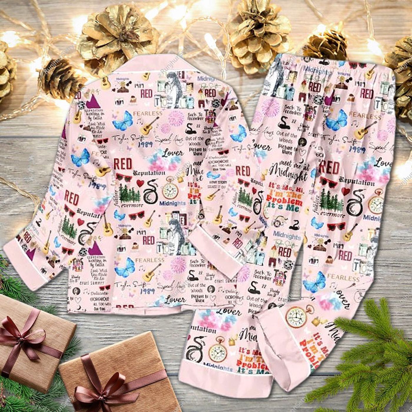 Taylor Version Tour Pajamas Set: Stylish & Comfortable Women s PJs for The Eras Tour