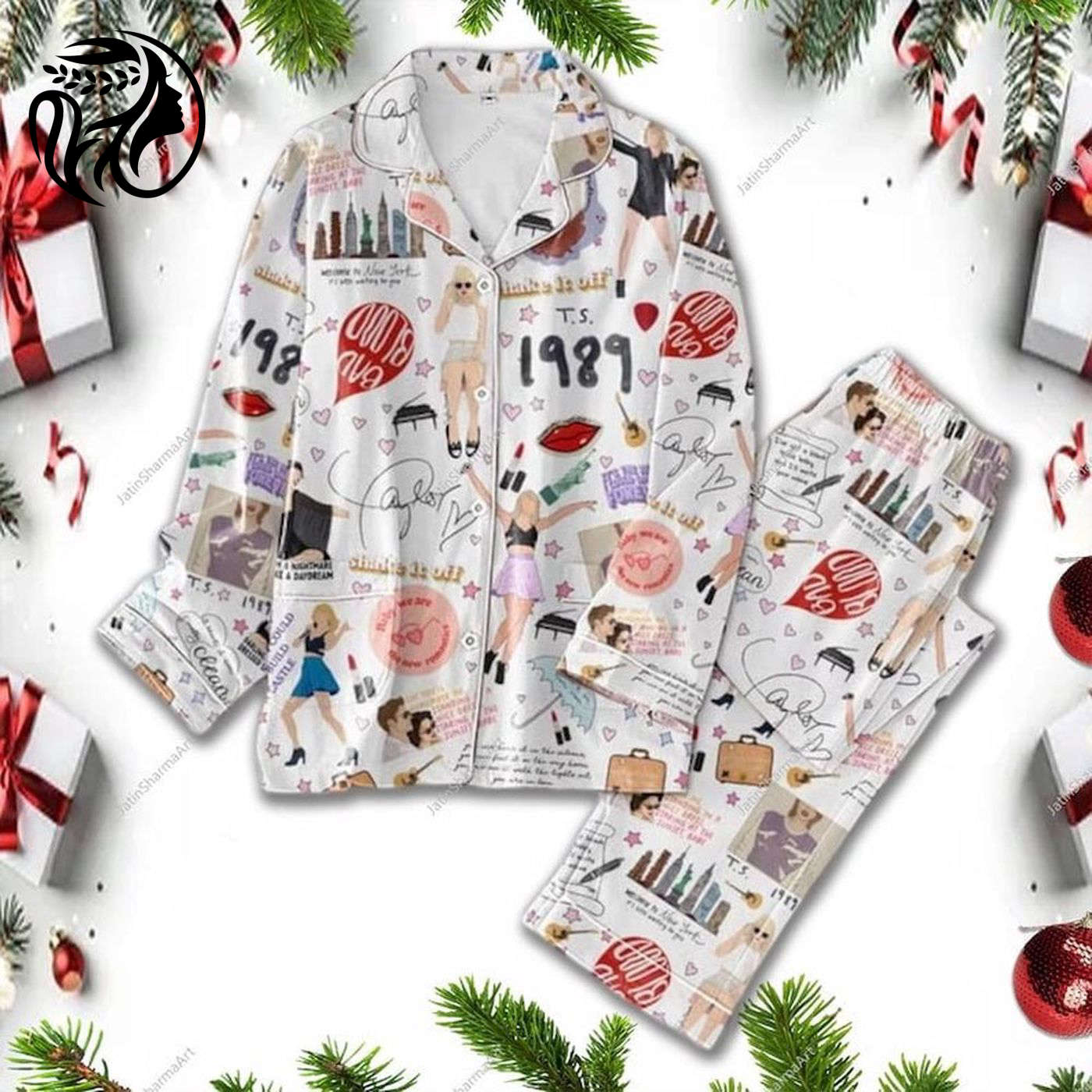 Taylor Version Women s Tour Pajama Set: Stylish & Comfy Sleepwear for Taylor Swift Fans