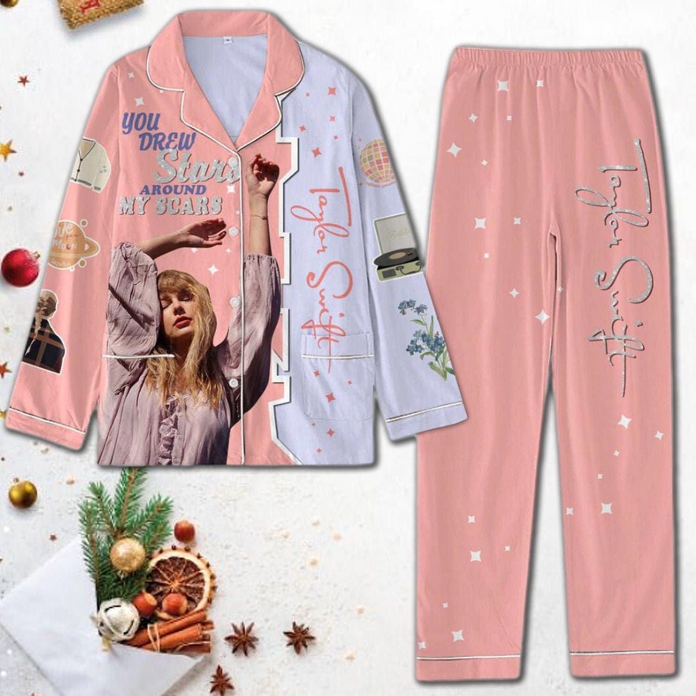 Taylor Version Tour Women s Pajamas Set: Stylish Comfort for Taylor Swift Fans