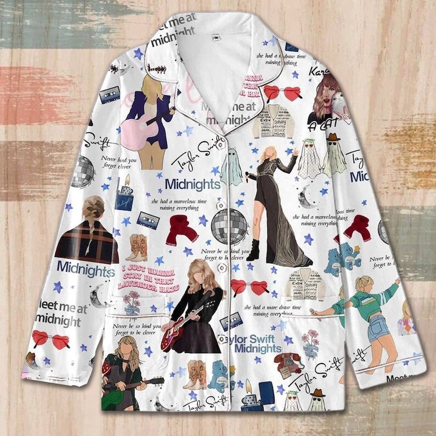 Shop the Stylish Taylor Version Tour Womens Pajamas Set – Perfect for Comfortable Nights