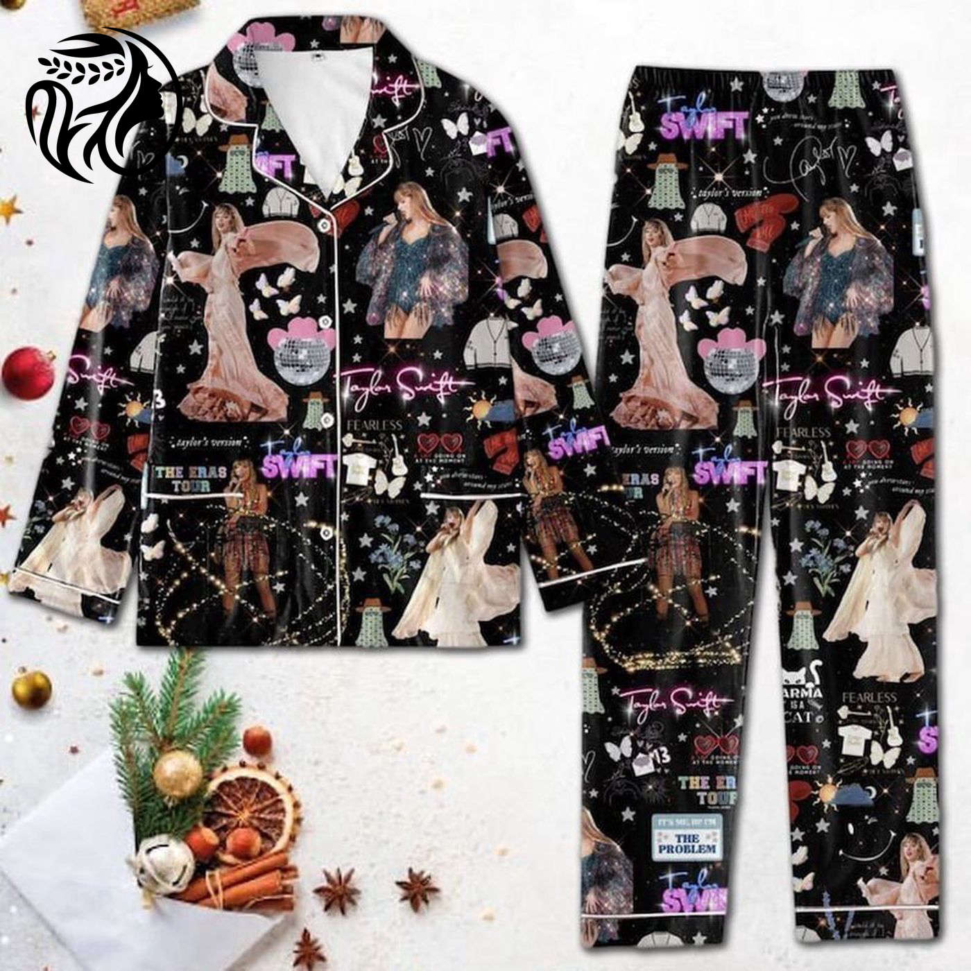 Shop the Stylish Taylor Version Tour Women s Pajamas Set – Comfy & Trendy Sleepwear
