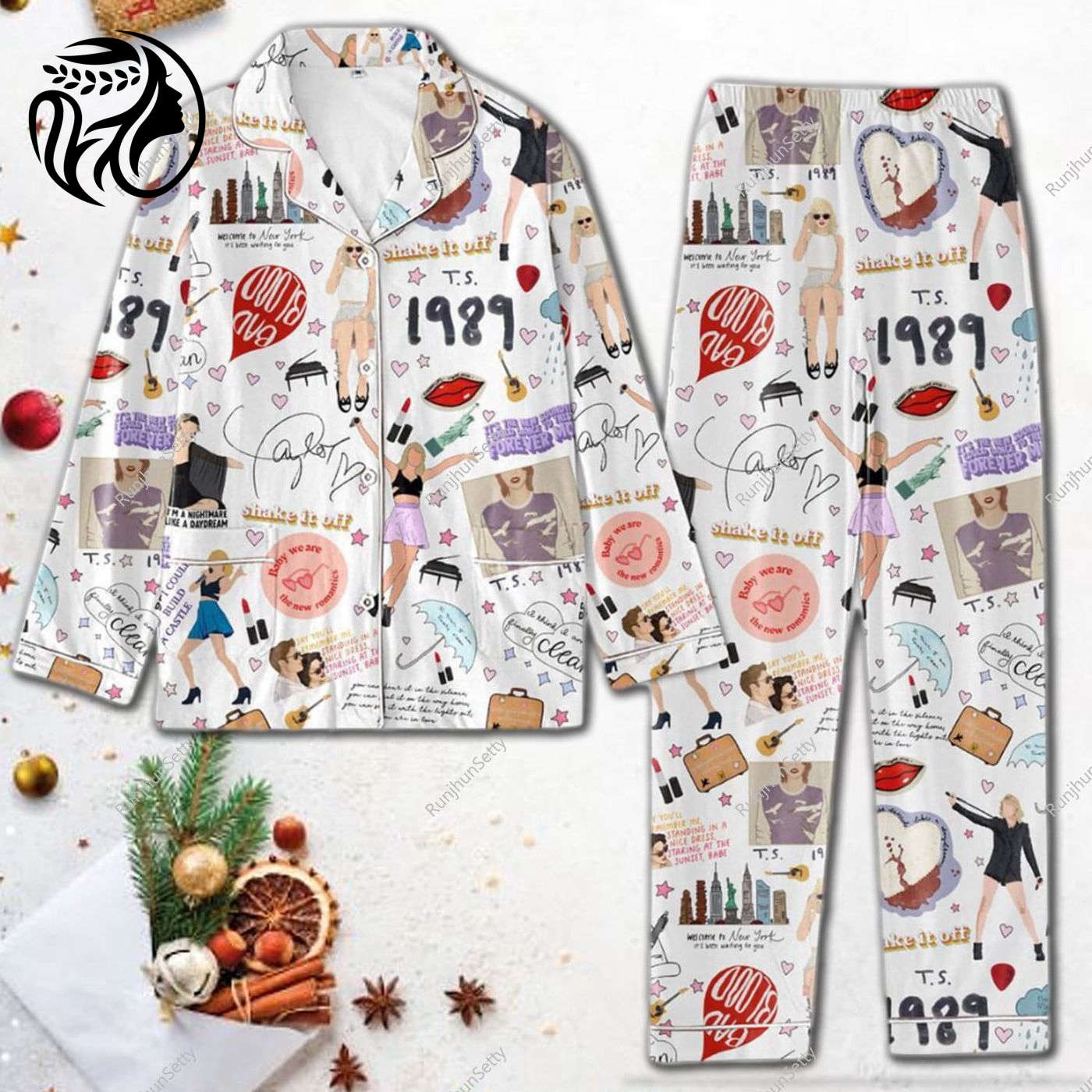 Taylor Version Tour Women s Pajamas Set – Perfect Christmas Gift!