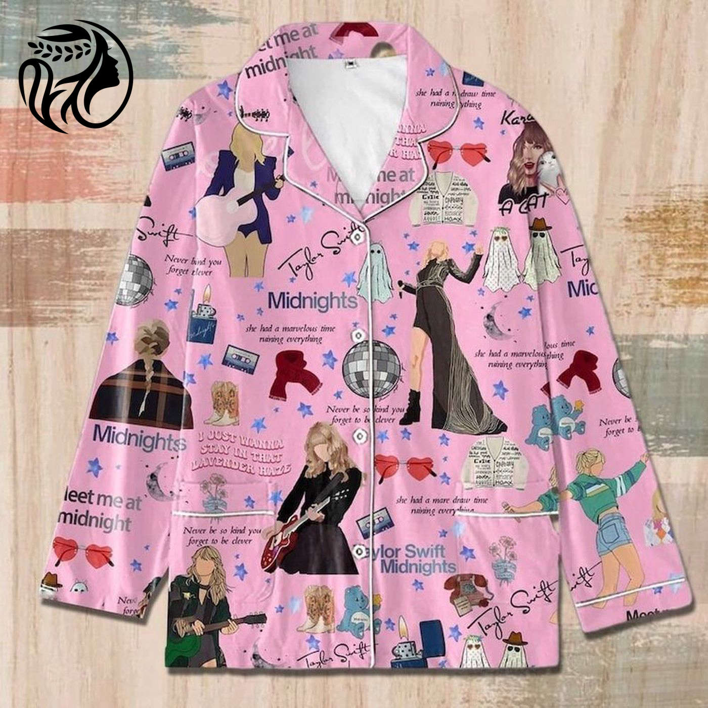 Shop Stylish Taylor Version Pajamas Set for Women – Perfect for Tour & Parties!