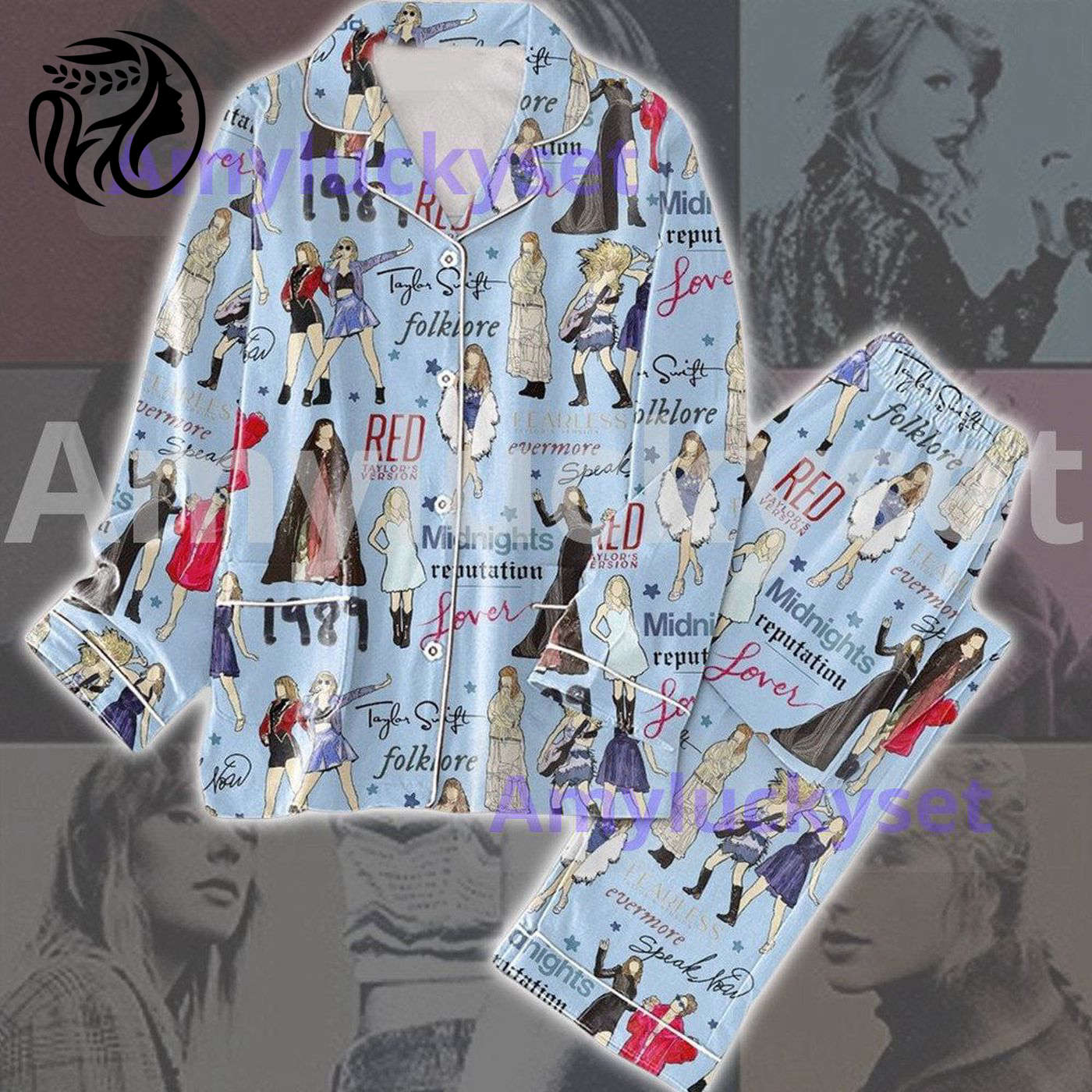 Shop Taylor Version Women s & Tour Pajamas Set – Comfy & Stylish Sleepwear