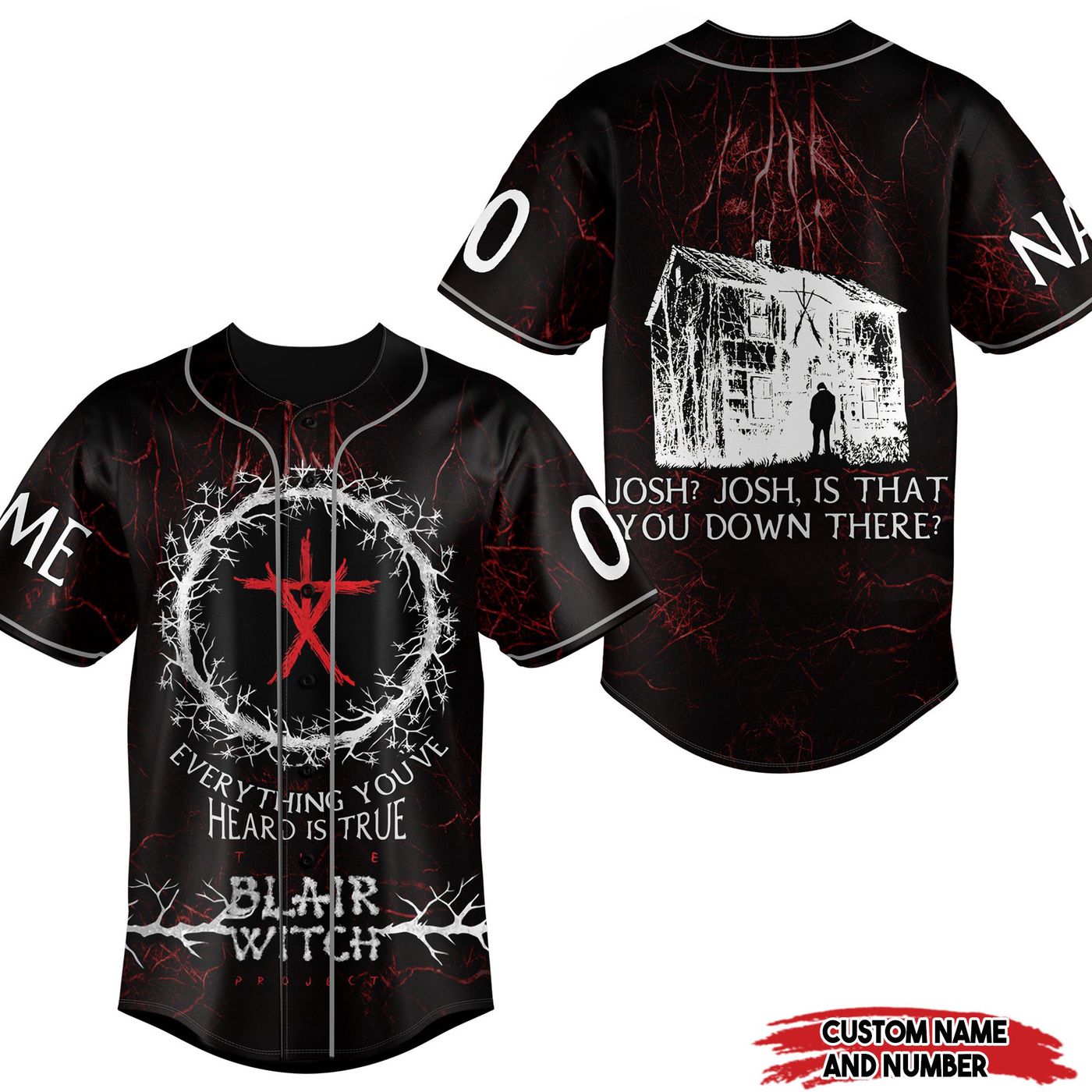 The Blair Witch Project Baseball Jersey For Men Women And Kids Gift