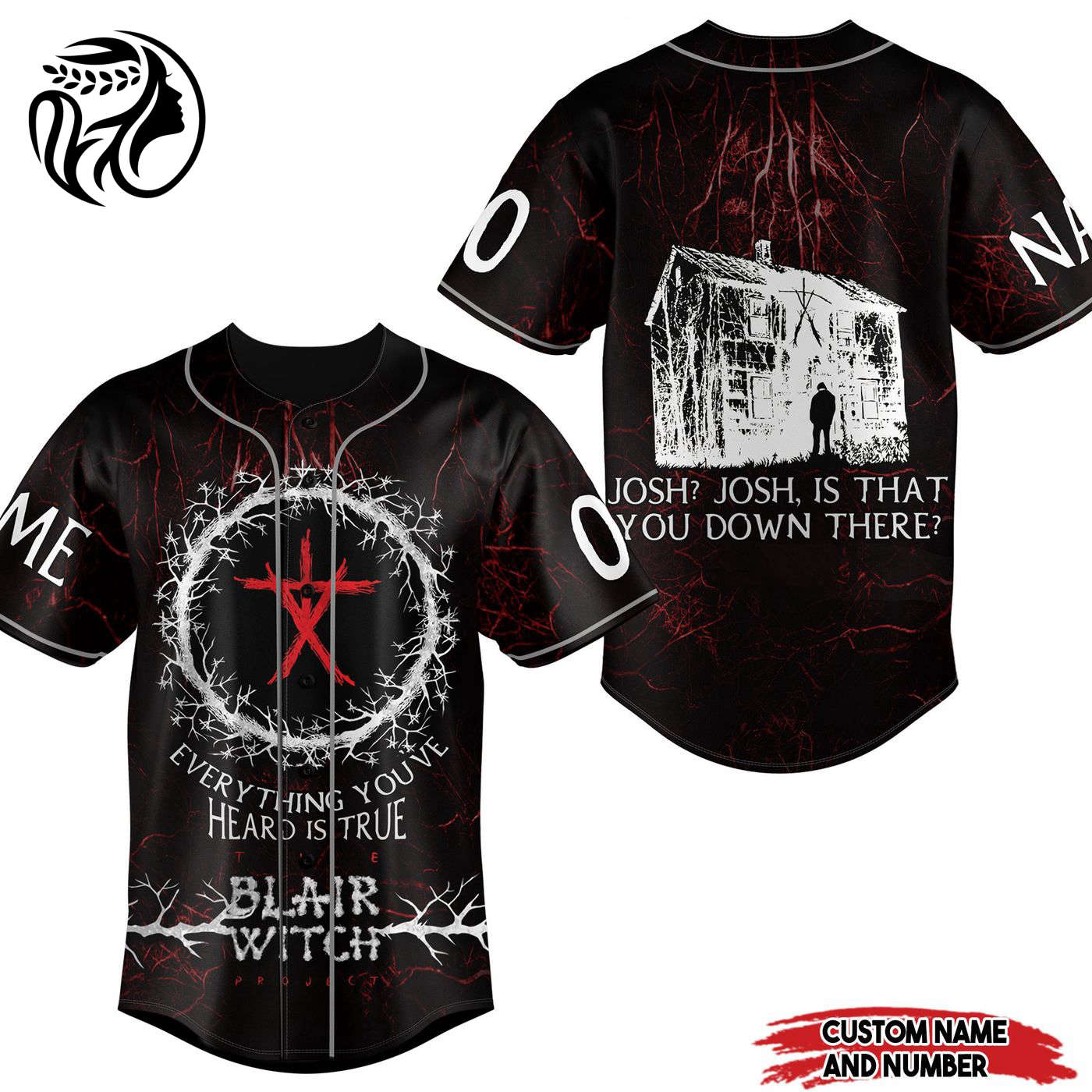 The Blair Witch Project Baseball Jersey For Men Women And Kids Gift