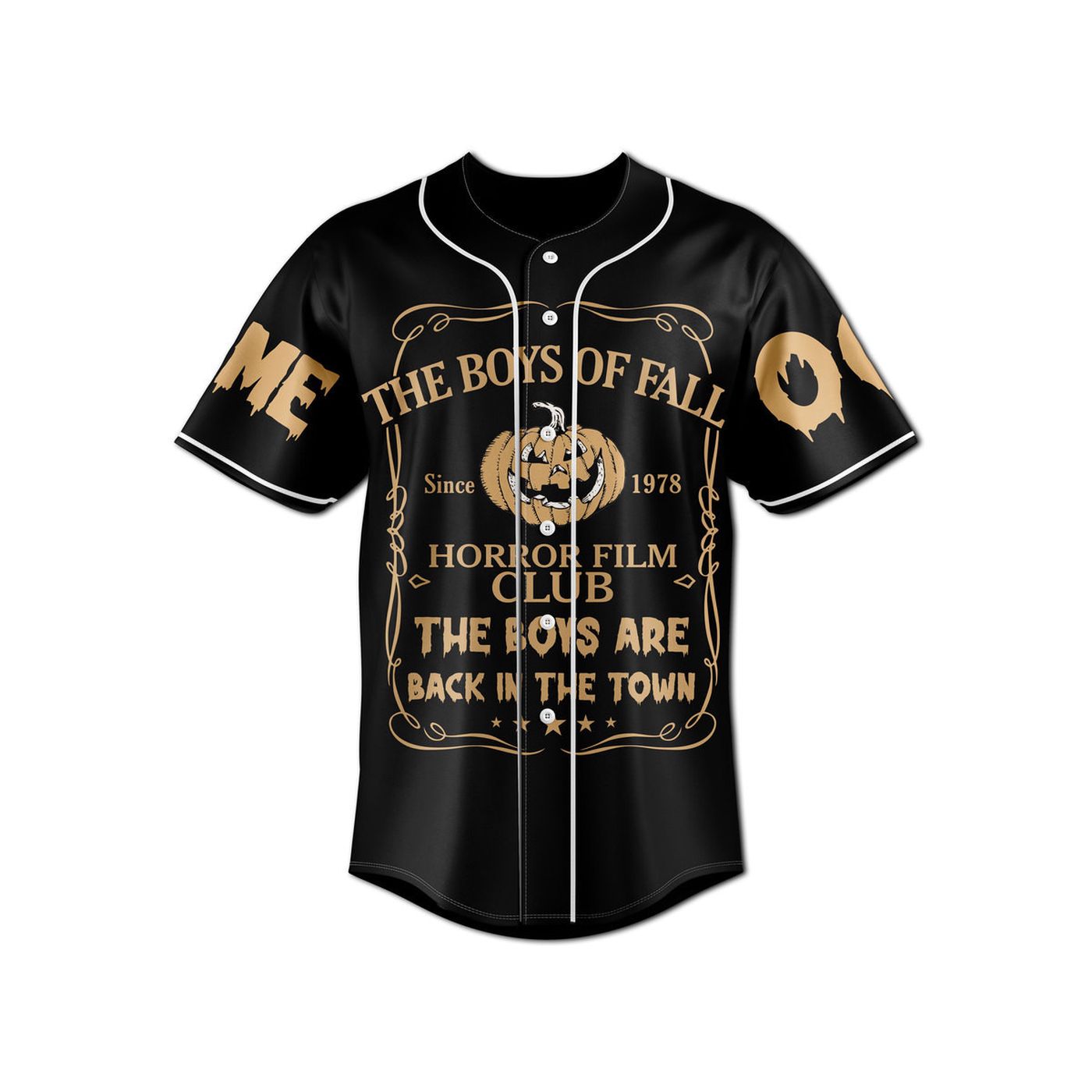 The Boys Of Fall Horror Film Club Baseball Jersey For Men Women And Kids Gift
