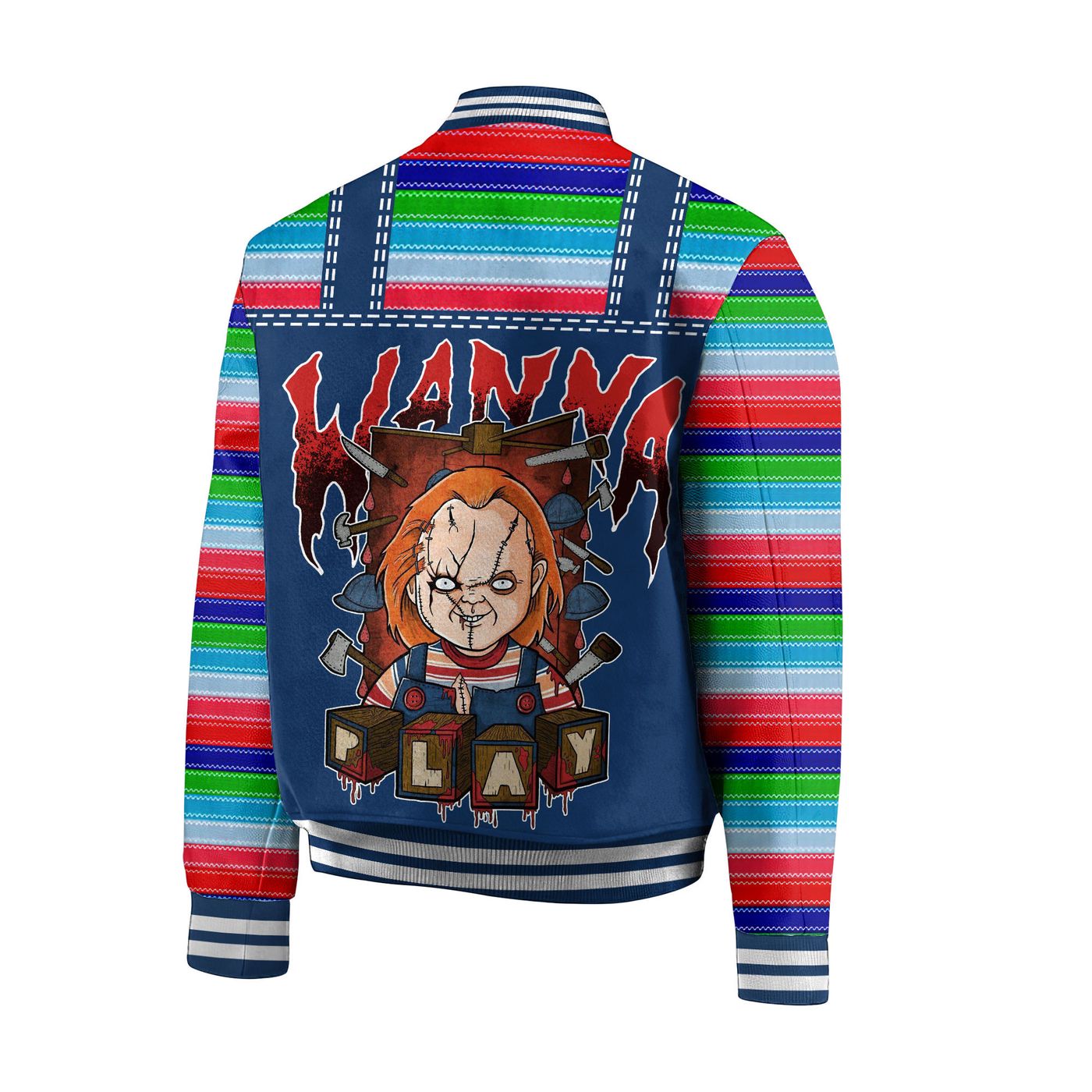 The Chucky New Premium Baseball Jacket Gift For Fan The Chucky New Premium Baseball Jacket Gift For Fan