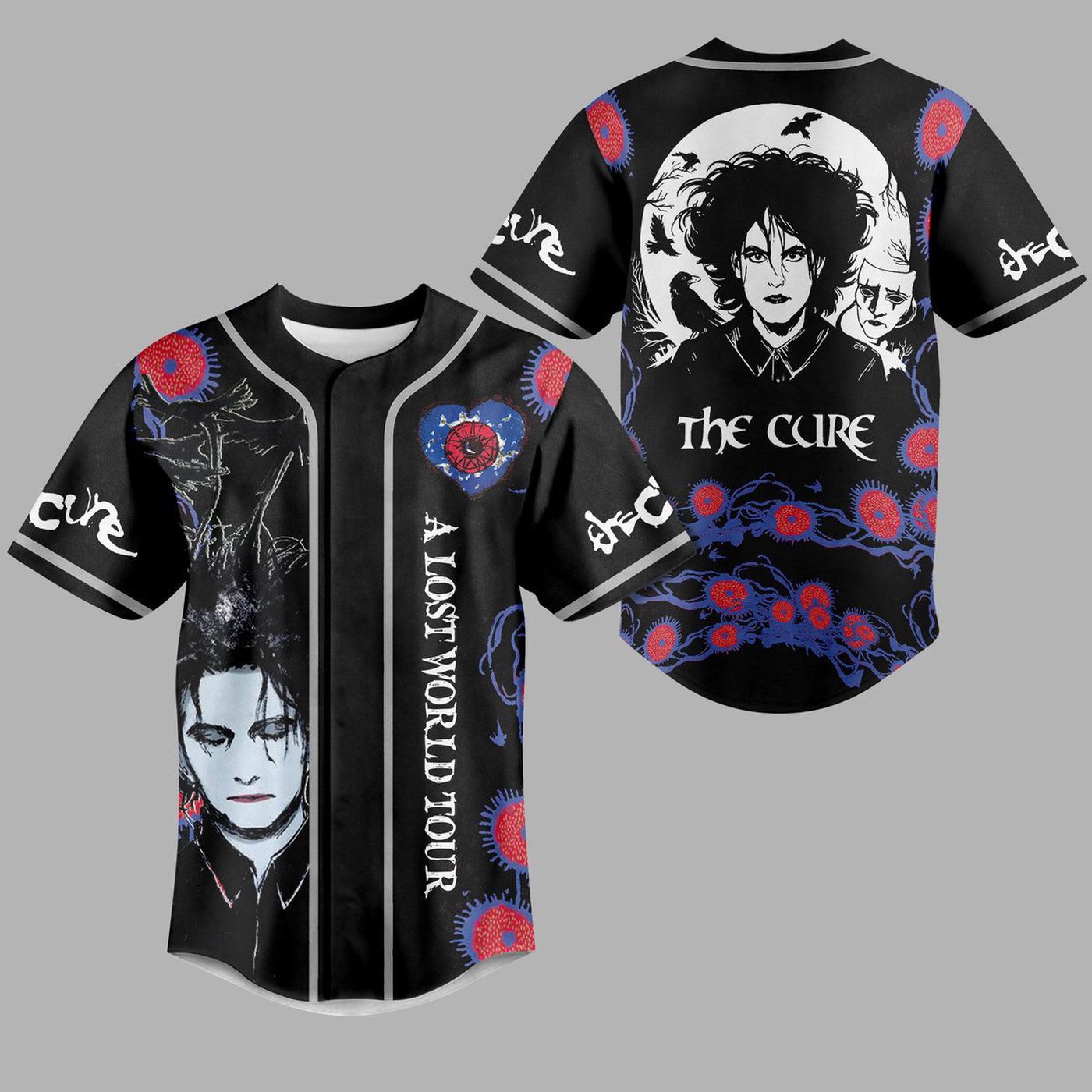 The Cure Baseball Jersey For Men Women And Kids Gift