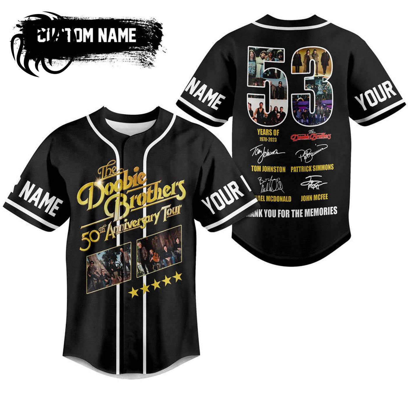 The Doobie Brothers Baseball Jersey For Men Women And Kids Gift