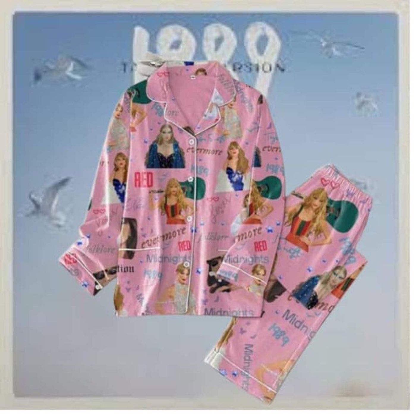 Get Festive with Eras Tour Taylor Christmas Pajamas – Holiday Pajama Set