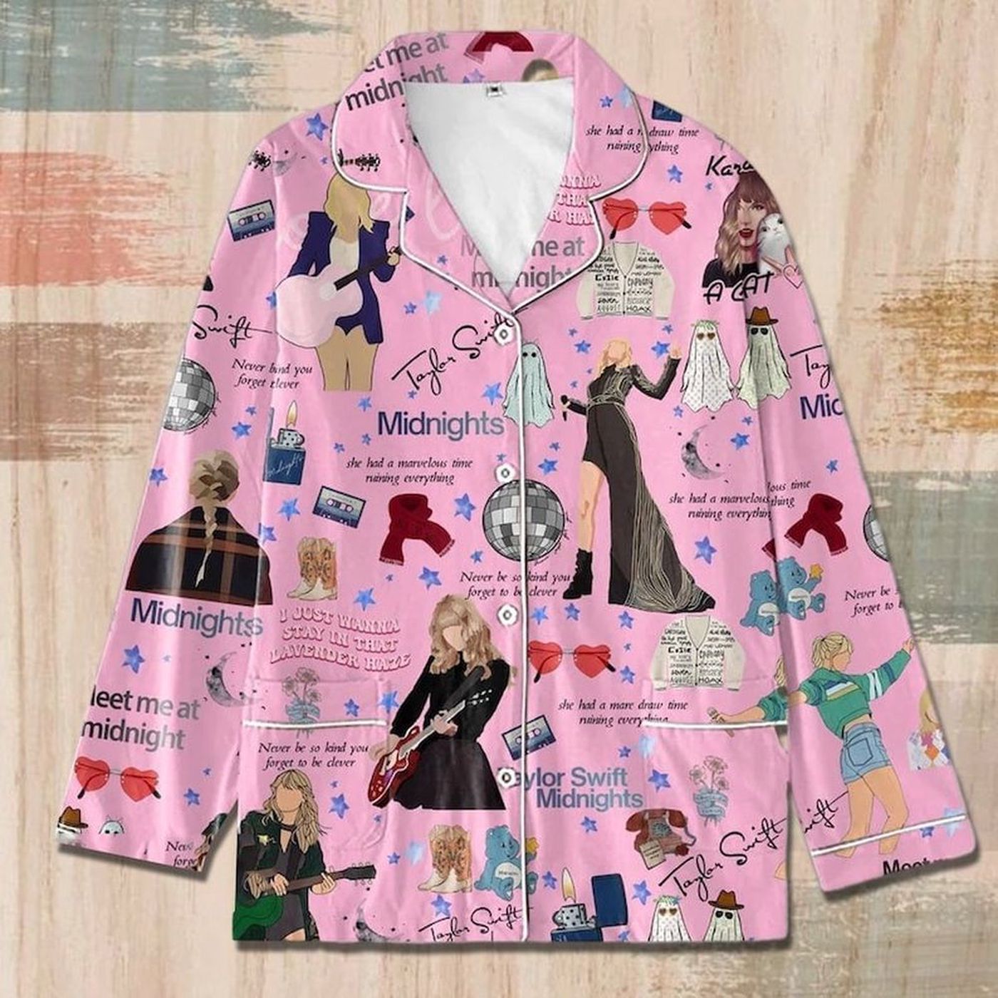 Experience Ultimate Comfort with the Eras Tour Taylor Pajamas Set – Shop Now!