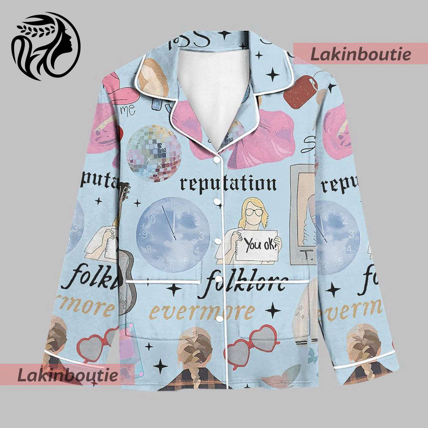 Experience the Comfort of Eras Tour Taylor Pajamas Set – Shop Now!