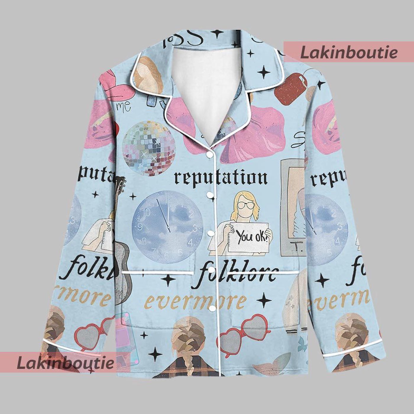 Experience the Comfort of Eras Tour Taylor Pajamas Set – Shop Now!
