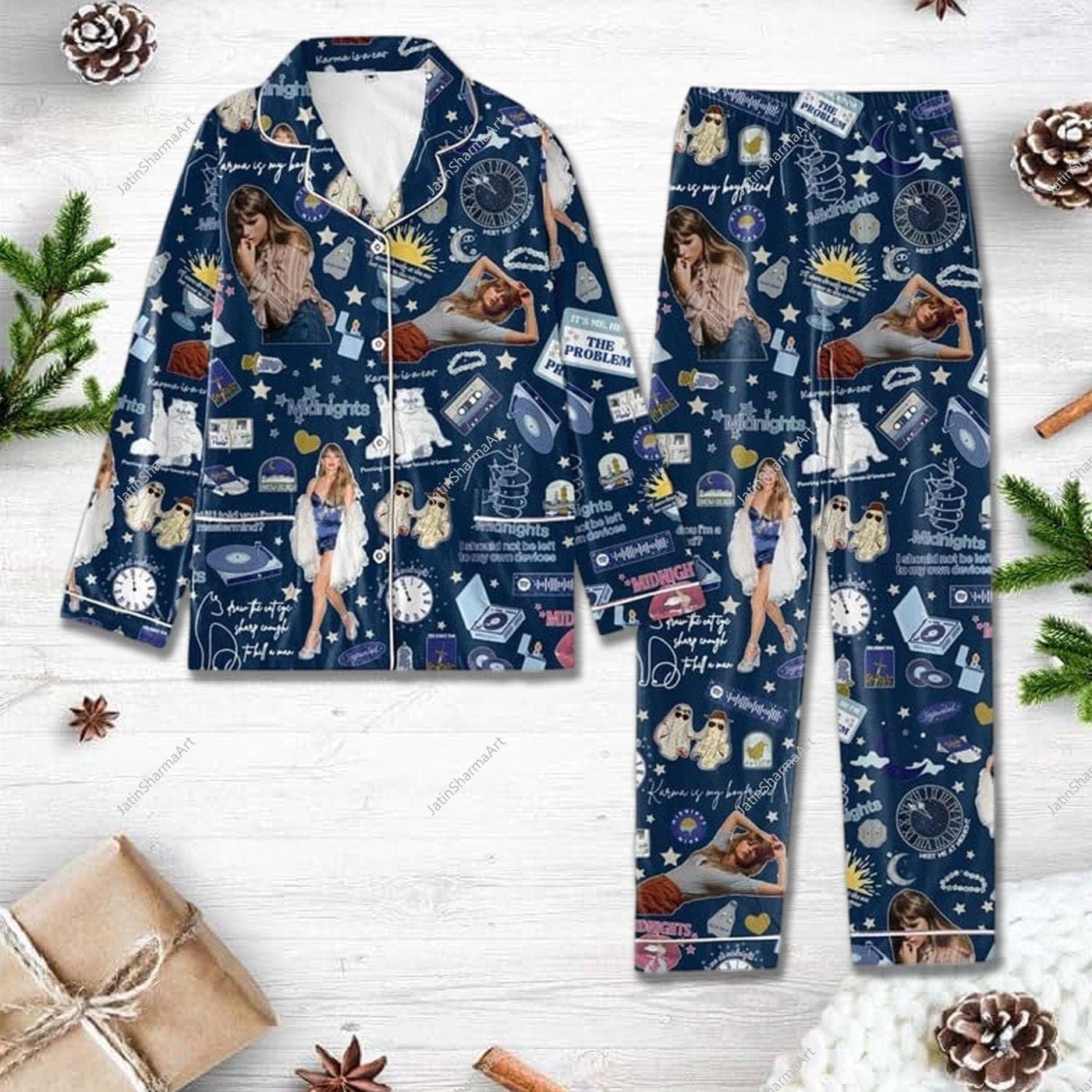 Experience Ultimate Comfort with Eras Tour Taylor Pajamas Set – Shop Now!