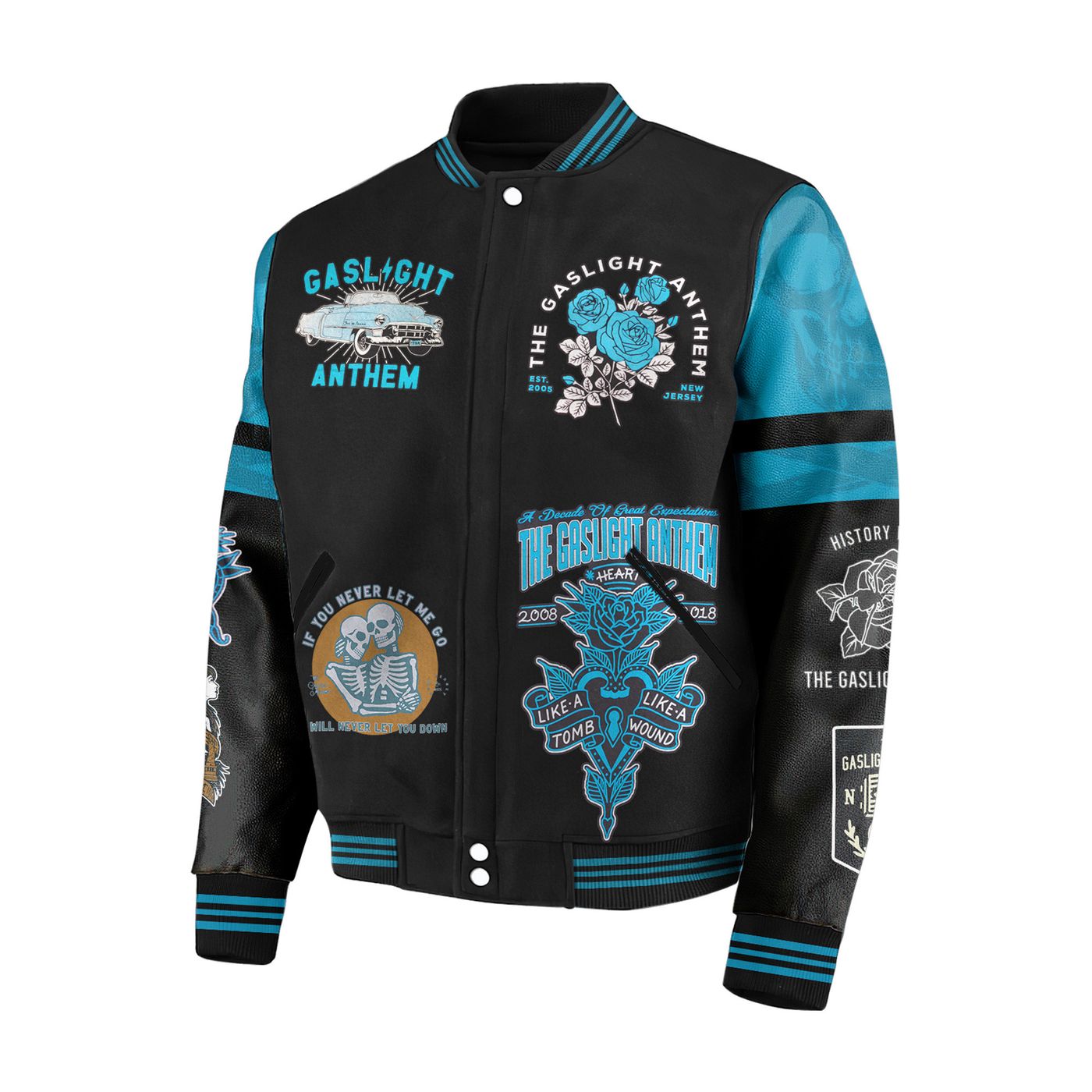 The Gaslight New Premium Baseball Jacket Gift For Fan The Gaslight New Premium Baseball Jacket Gift For Fan