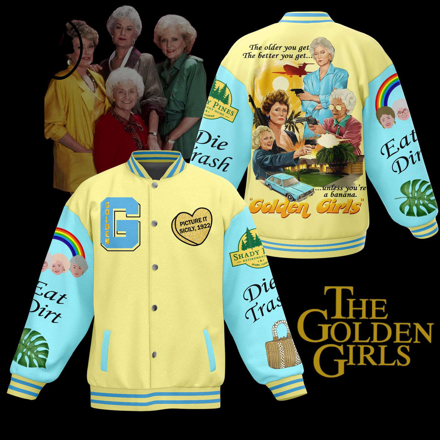 The Golden Girls New Premium Baseball Jacket Gift For Fan