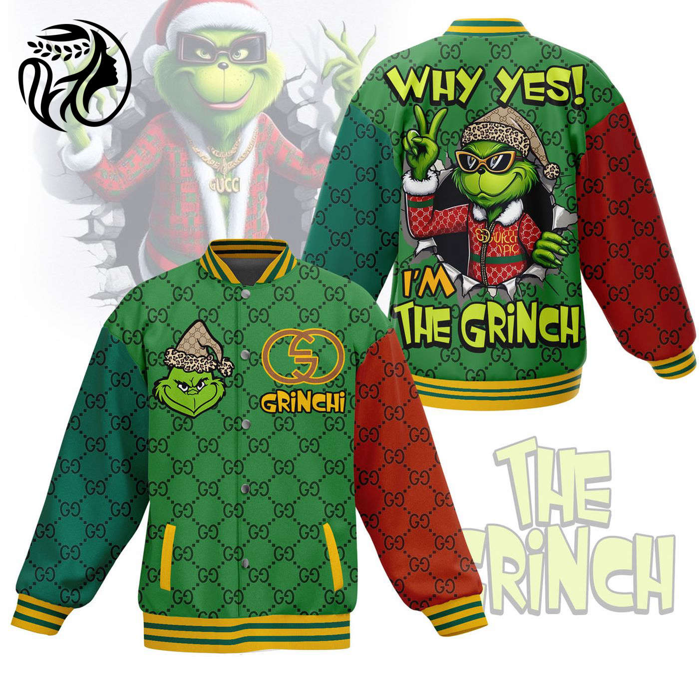 The Grinch New Premium Baseball Jacket Gift For Fan