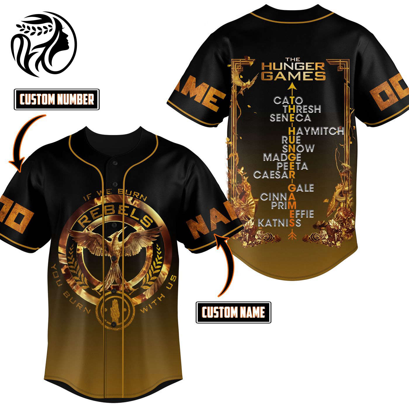 The Hunger Games Baseball Jersey For Men Women And Kids Gift