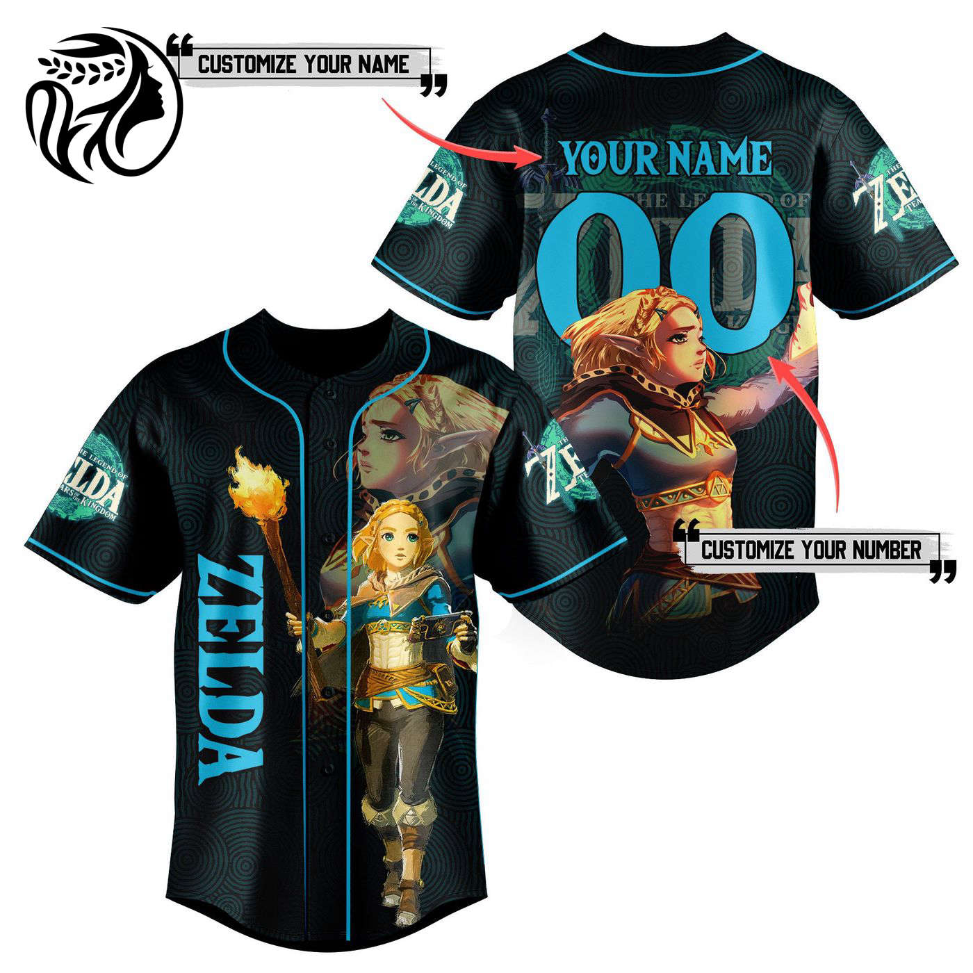 The Legend of Zelda Baseball Jersey For Men Women And Kids Gift