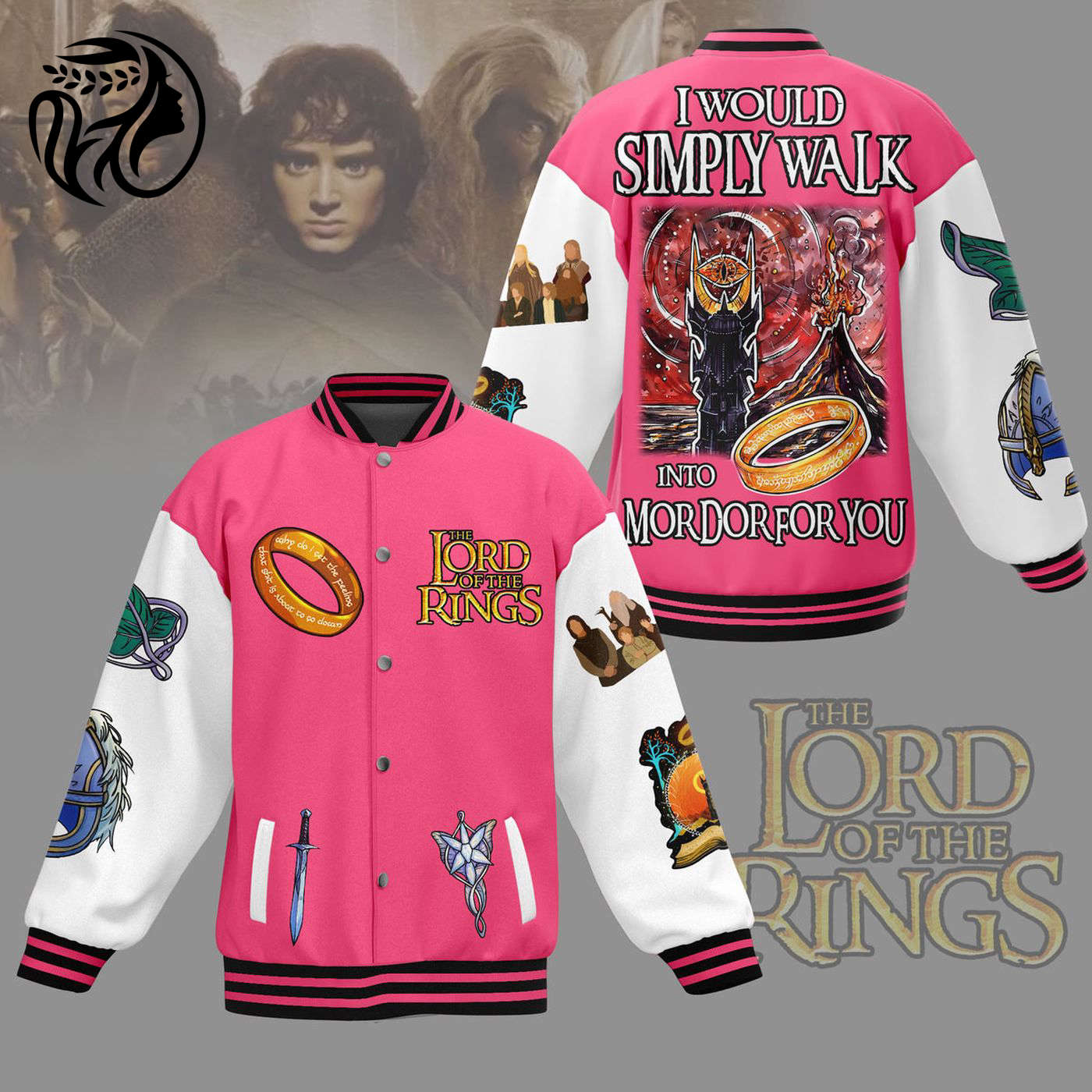 The Lord Of The Rings New Premium Baseball Jacket Gift For Fan
