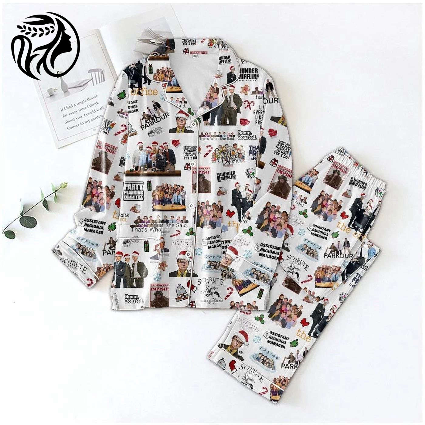 The Office Christmas Pajamas: Festive Sitcom Movie & Schrute Farms Gift for Fans!
