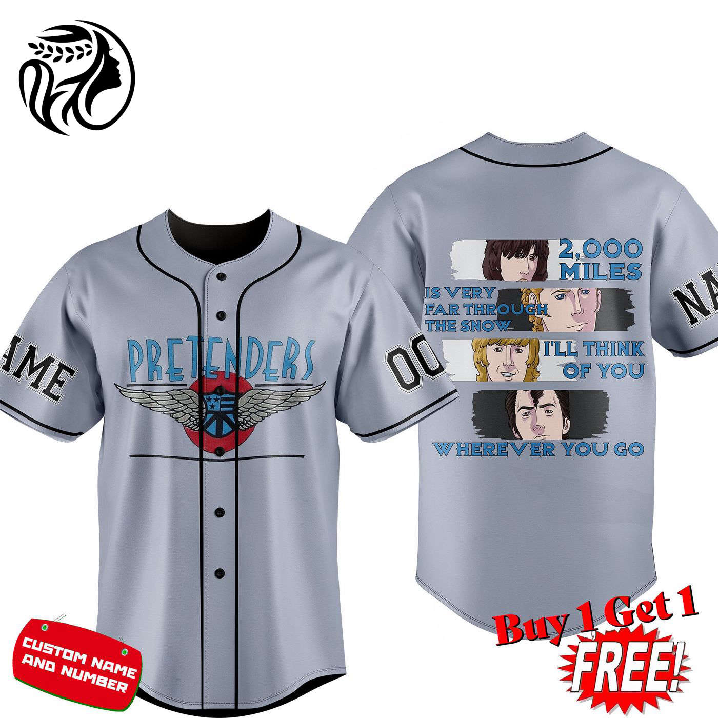 The Pretenders Baseball Jersey For Men Women And Kids Gift