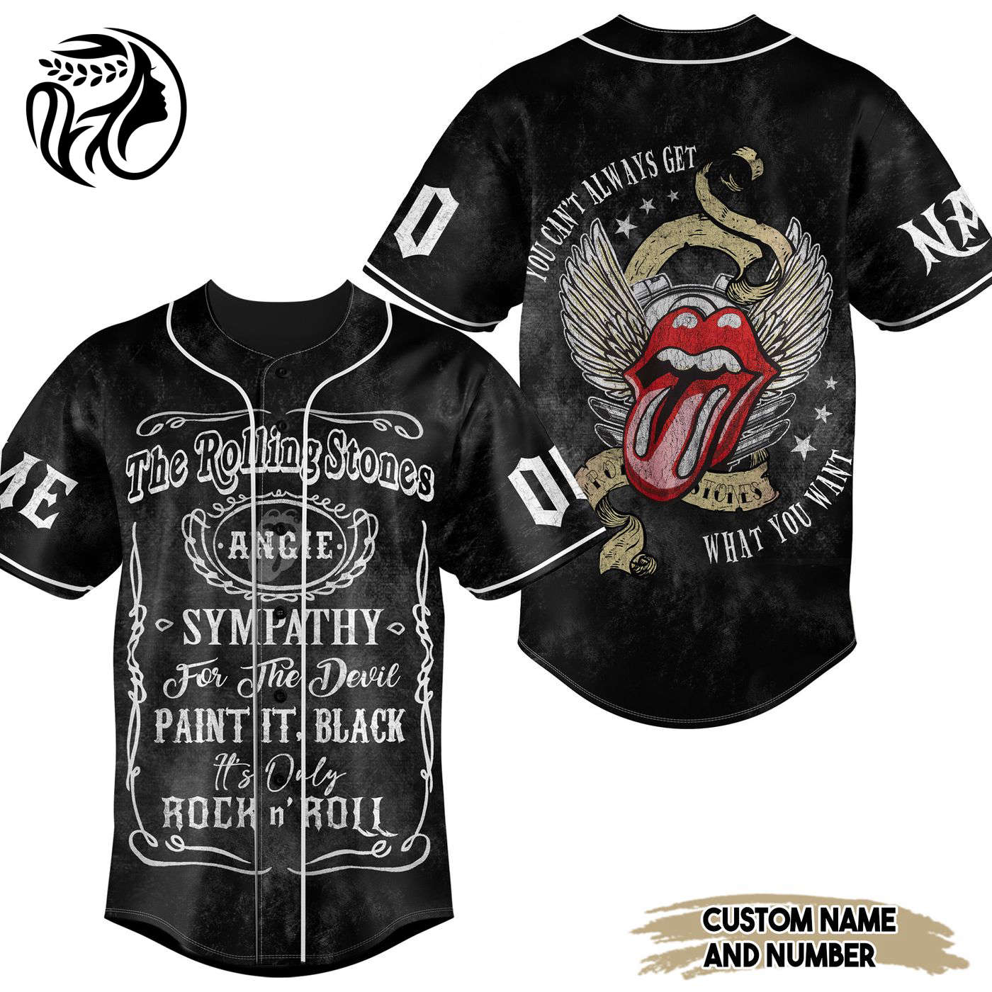 The Rolling Stones Baseball Jersey For Men Women And Kids Gift