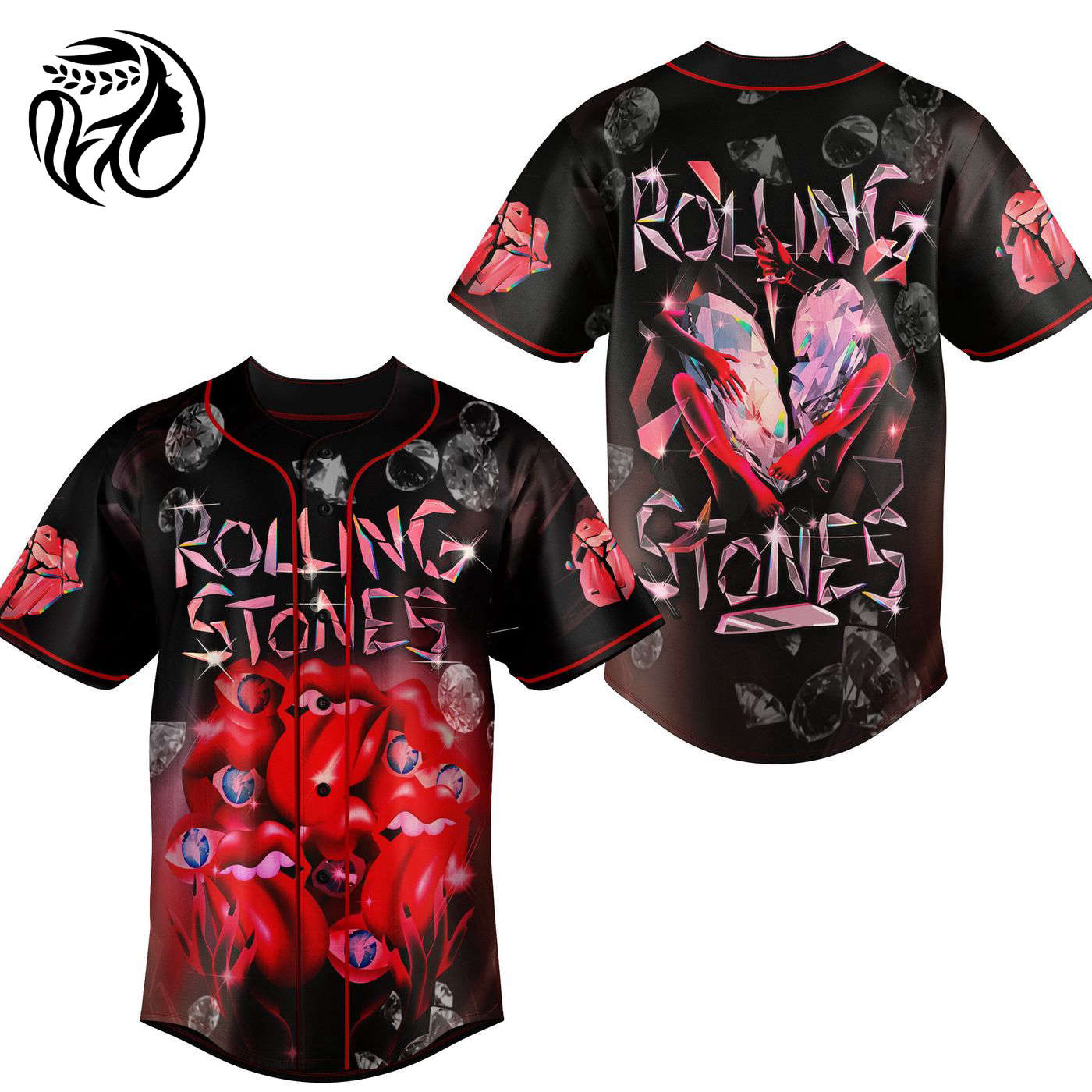 The Rolling Stones Baseball Jersey For Men Women And Kids Gift