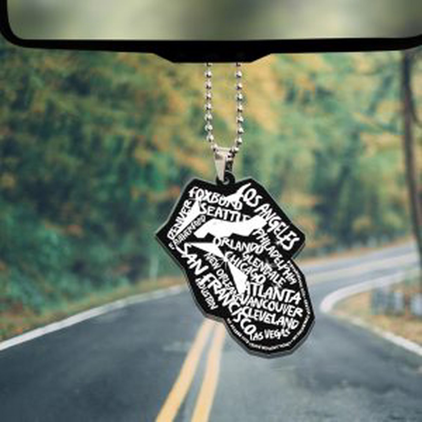The Rolling Stones Custom Shape-sided Acrylic Car Ornament Gift