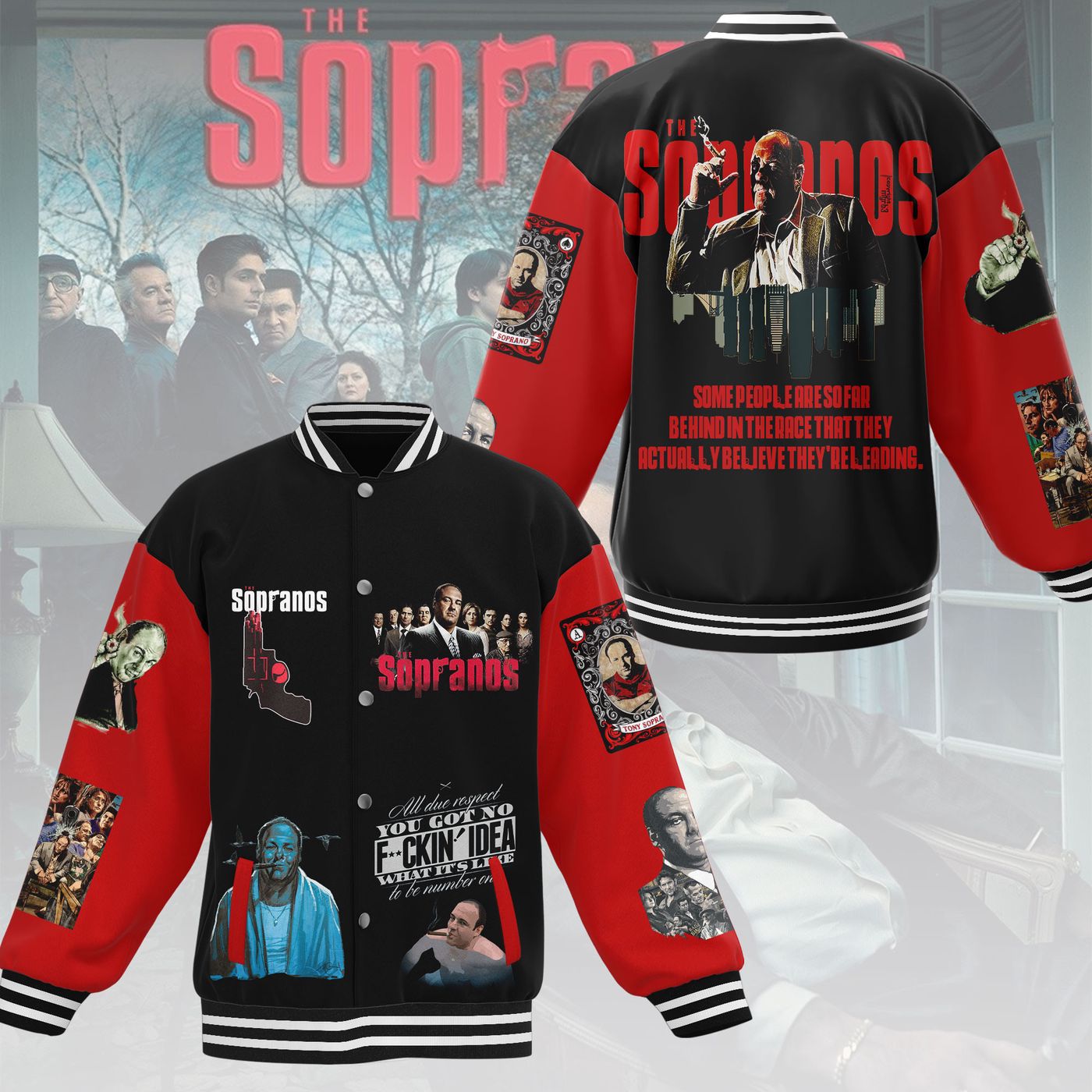 The Sopranos New Premium Baseball Jacket Gift For Fan The Sopranos New Premium Baseball Jacket Gift For Fan
