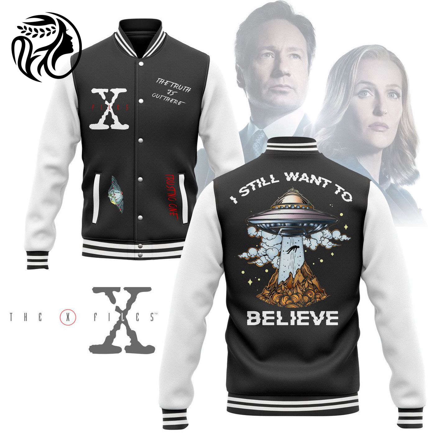 The X Files New Premium Baseball Jacket  - Gift for Women For Fan