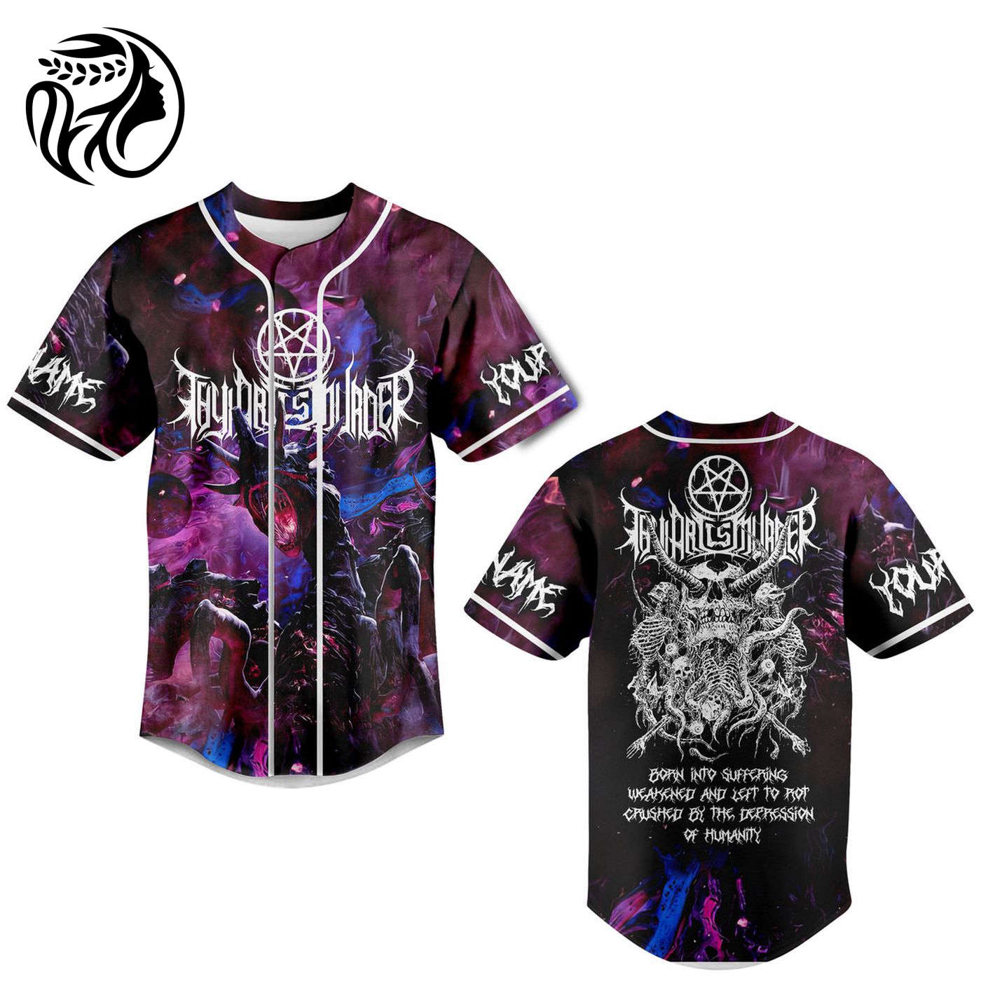 Thy Art Is Murder Baseball Jersey For Men Women And Kids Gift