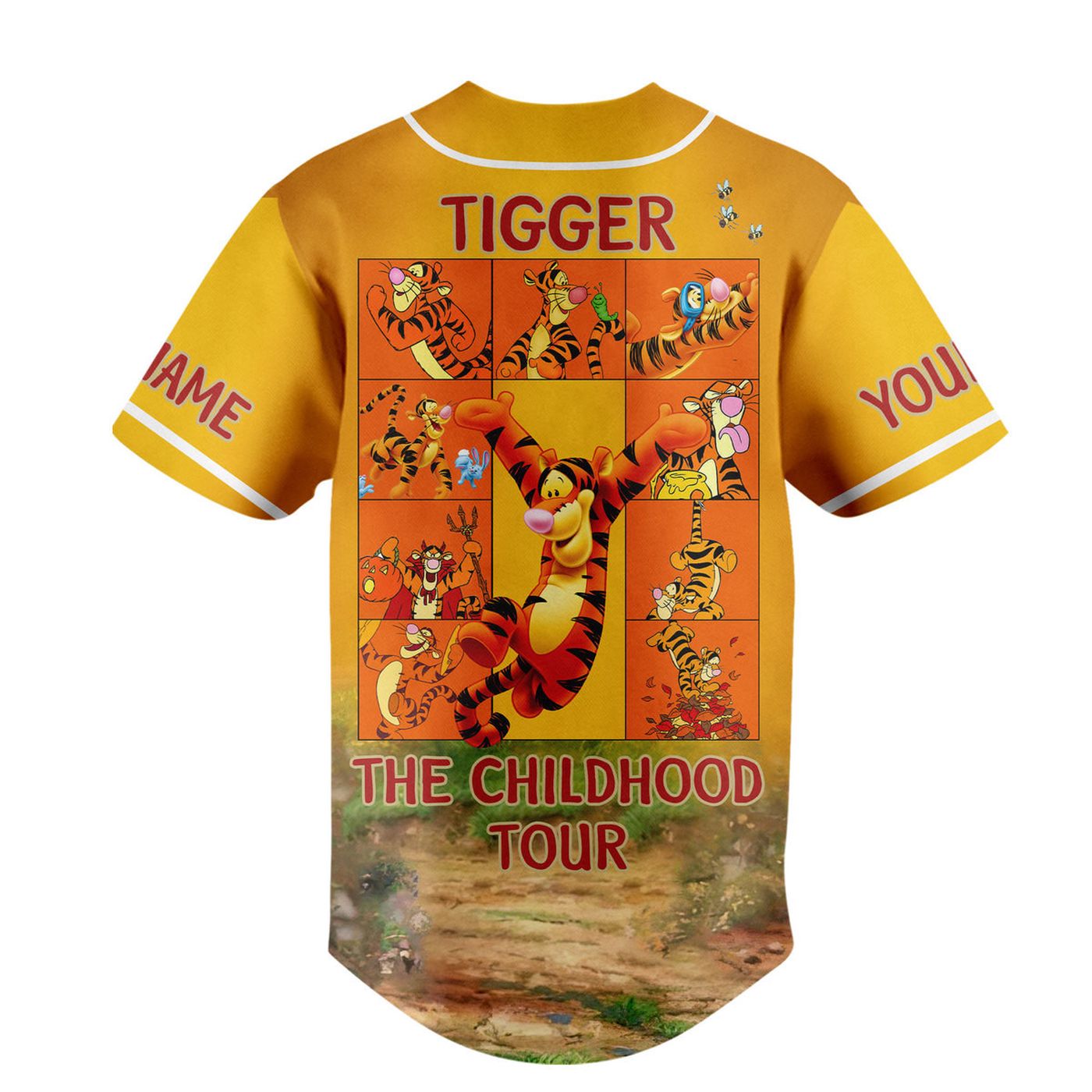 Tigger The Childhood Tour Baseball Jersey For Men Women And Kids Gift