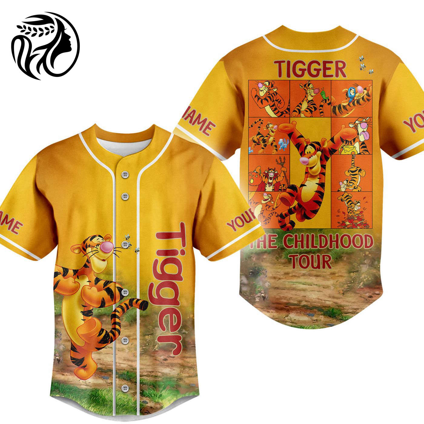 Tigger The Childhood Tour Baseball Jersey For Men Women And Kids Gift