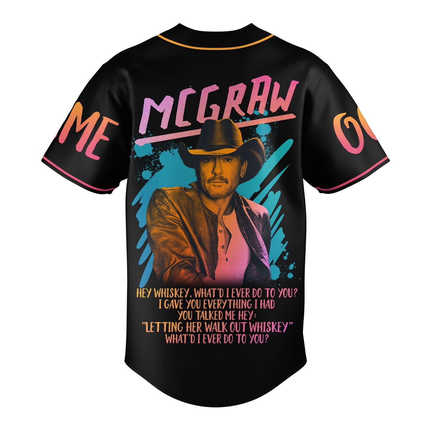 Tim McGraw Baseball Jersey For Men Women And Kids Gift