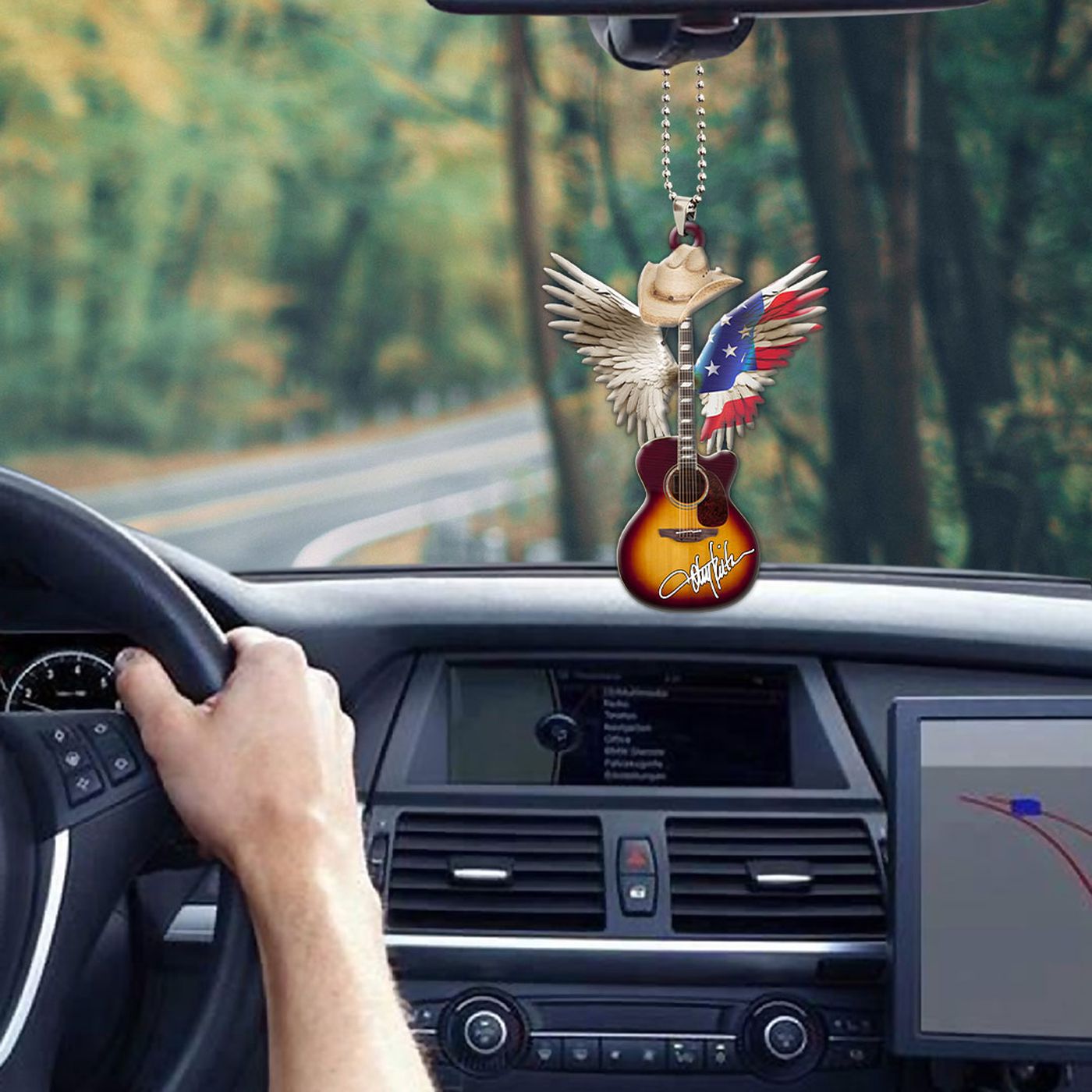 Toby Keith Custom Shape 2-sided Acrylic Car Ornament