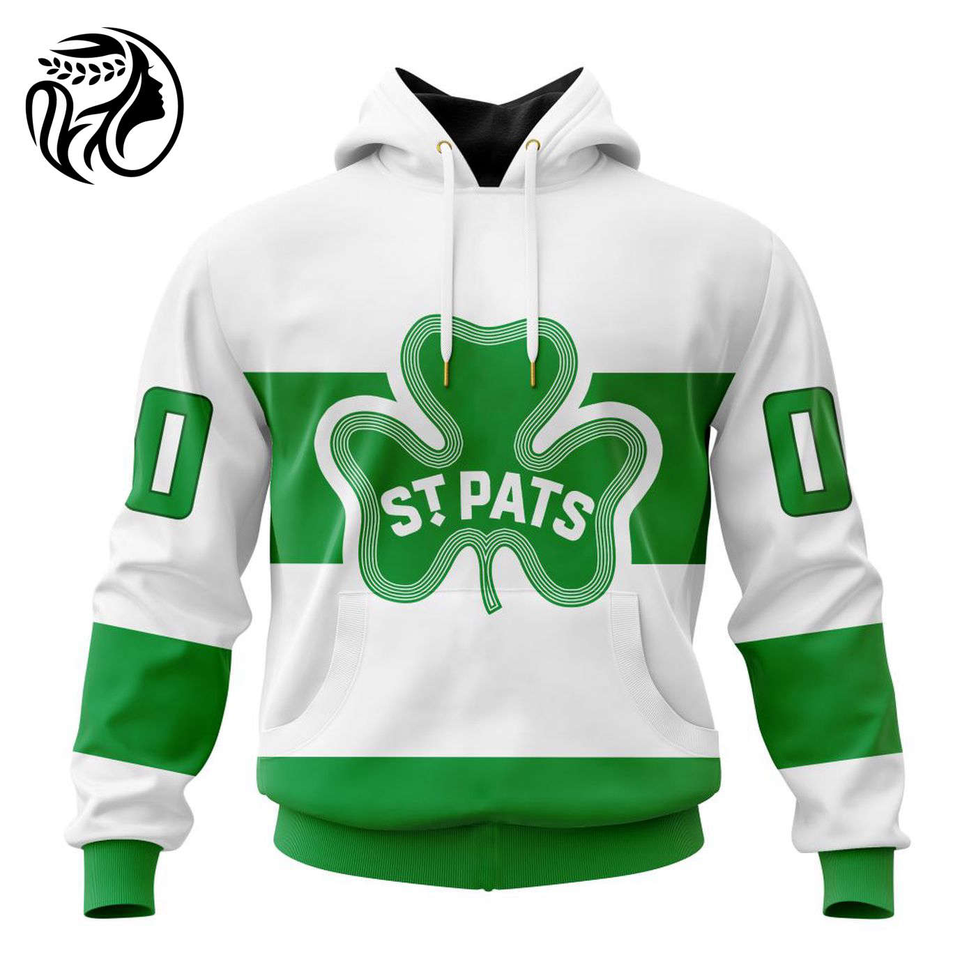 Toronto Maple Leafs Personalized 2024 St Pats Kits 3d Printed Hoodie 3d Printed Hoodie