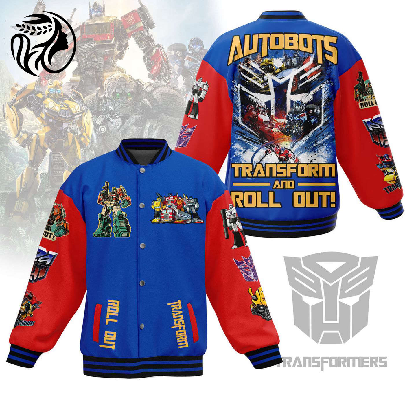 Transformers New Premium Baseball Jacket Gift For Fan