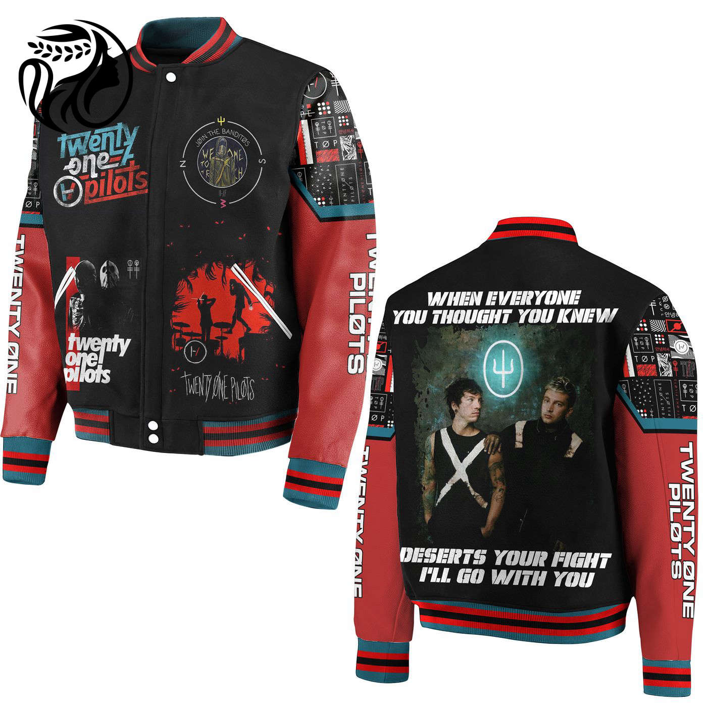 Twenty One Pilots New Premium Baseball Jacket Gift For Fan
